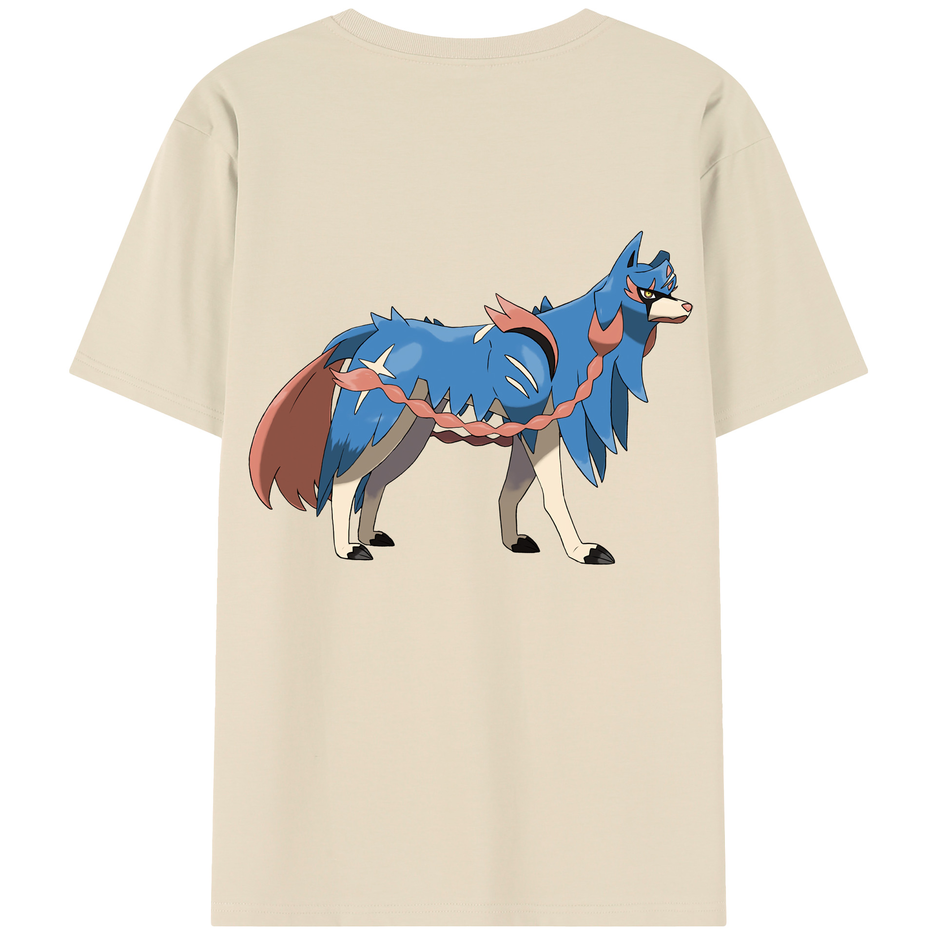 （画像用） ポケットモンスター Pokémon 綿100％半袖Tシャツ（背面プリント）