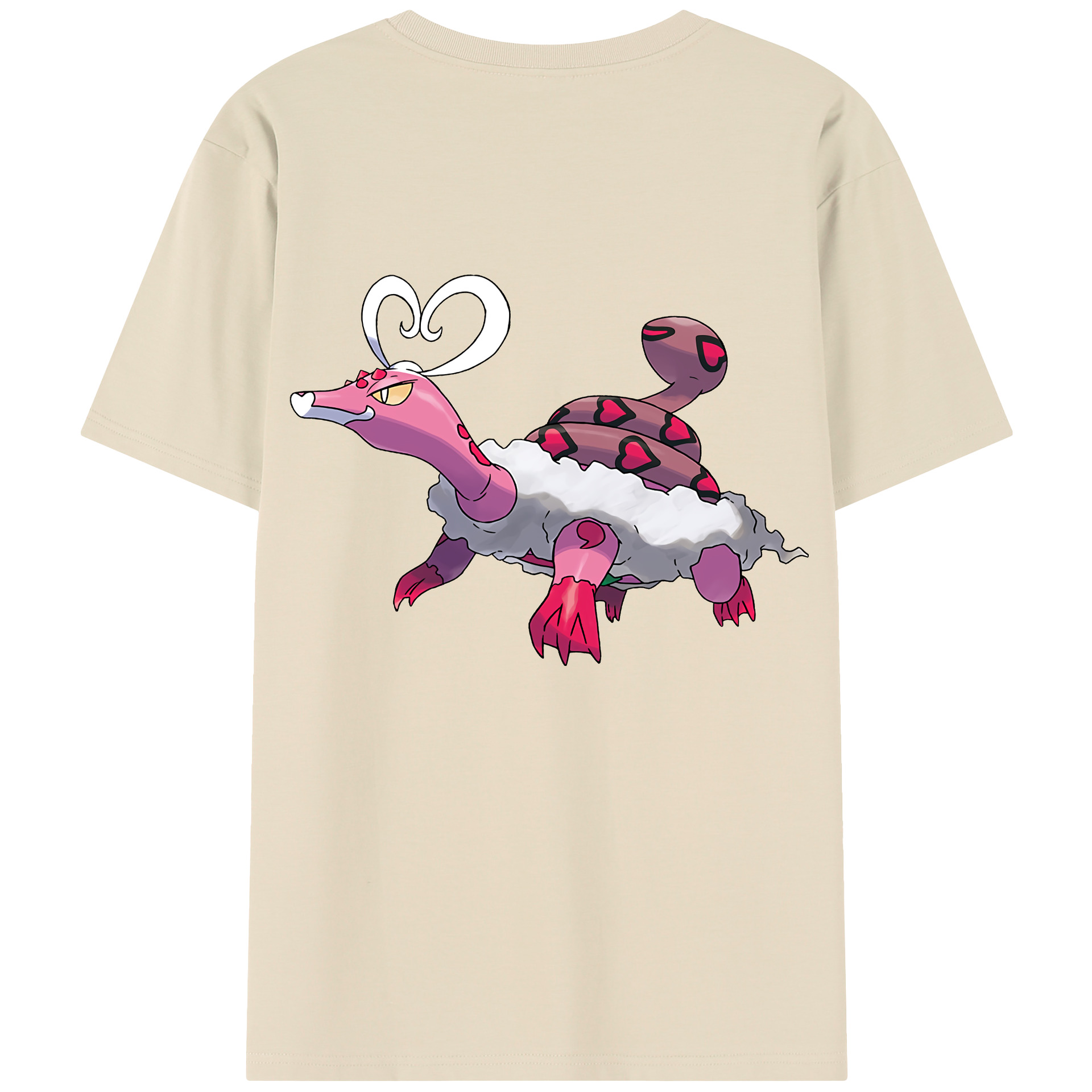 （画像用） ポケットモンスター Pokémon 綿100％半袖Tシャツ（背面プリント）