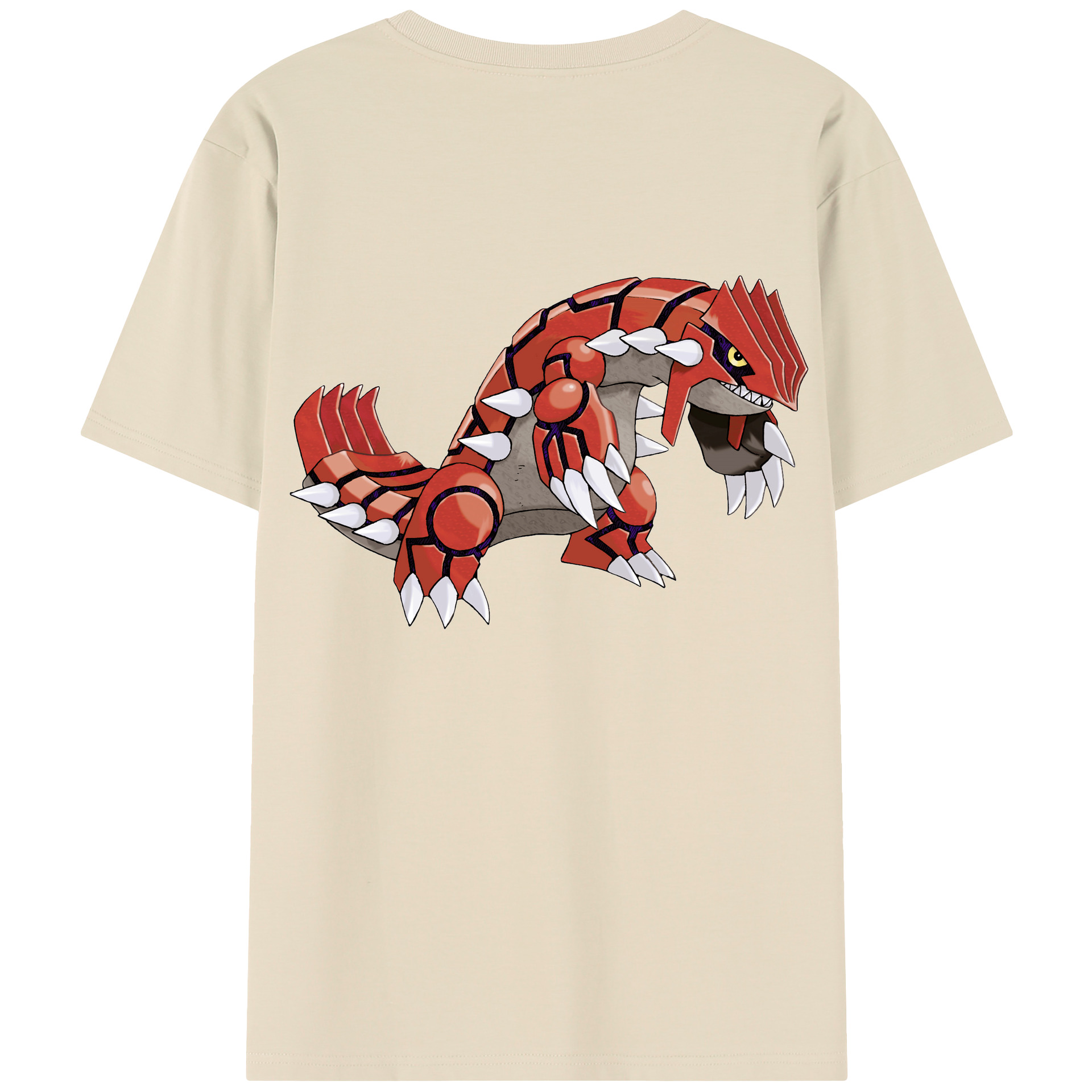 （画像用） ポケットモンスター Pokémon 綿100％半袖Tシャツ（背面プリント）