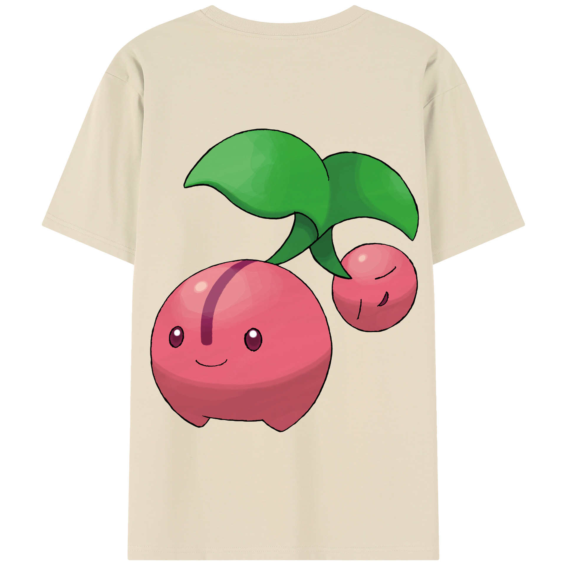 （画像用） ポケットモンスター Pokémon 綿100％半袖Tシャツ（背面プリント）