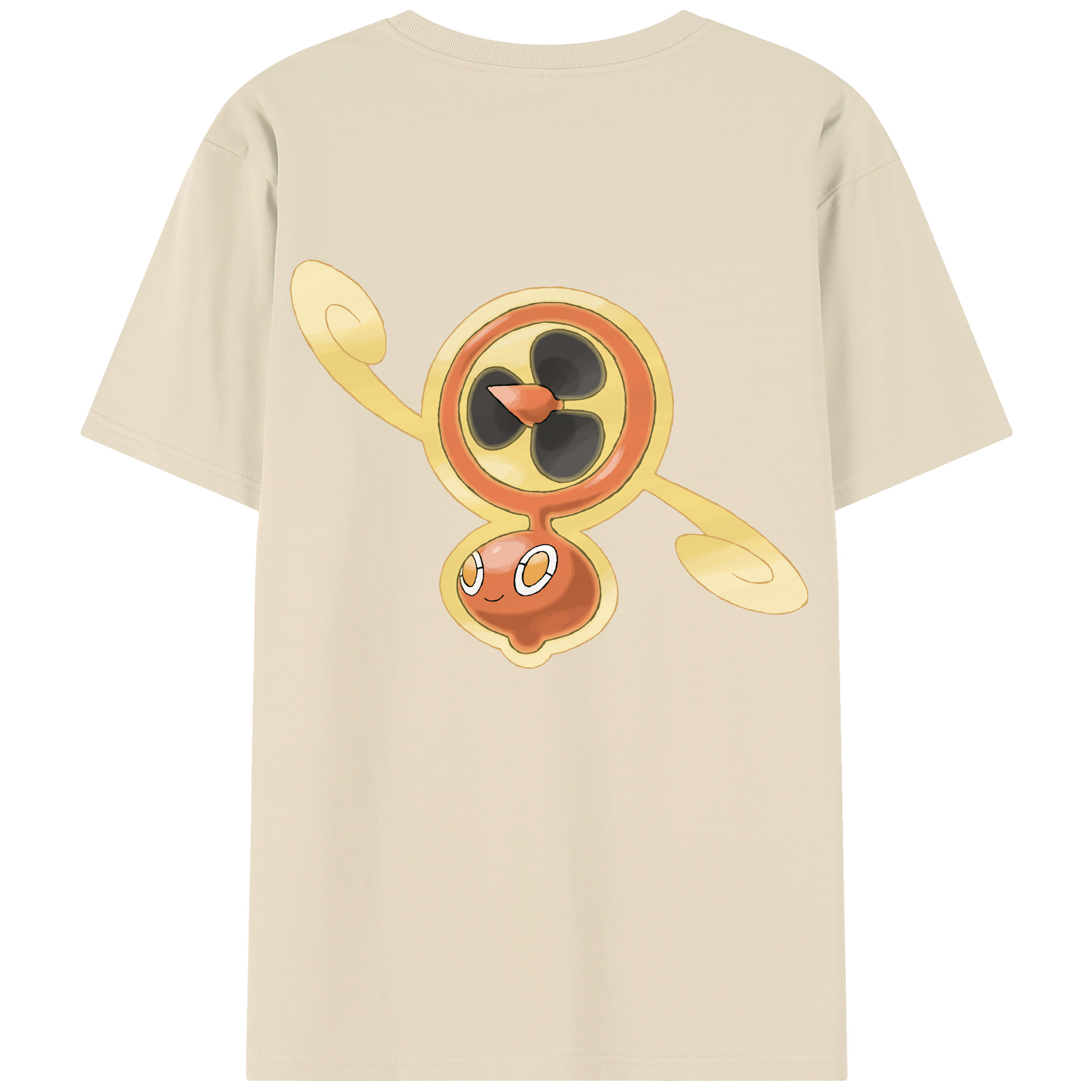 （画像用） ポケットモンスター Pokémon 綿100％半袖Tシャツ（背面プリント）