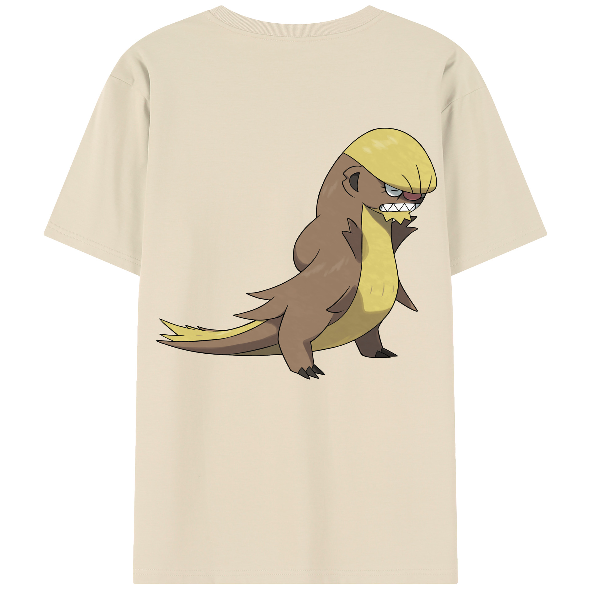 （画像用） ポケットモンスター Pokémon 綿100％半袖Tシャツ（背面プリント）