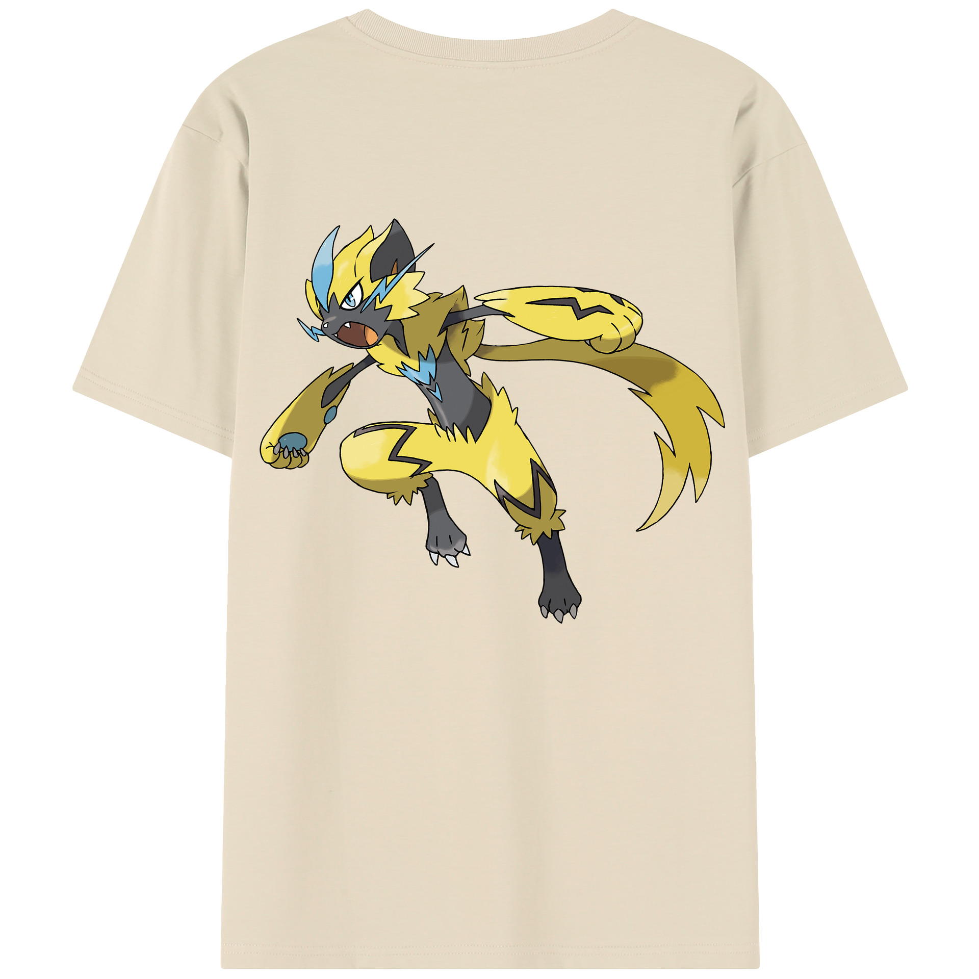 （画像用） ポケットモンスター Pokémon 綿100％半袖Tシャツ（背面プリント）