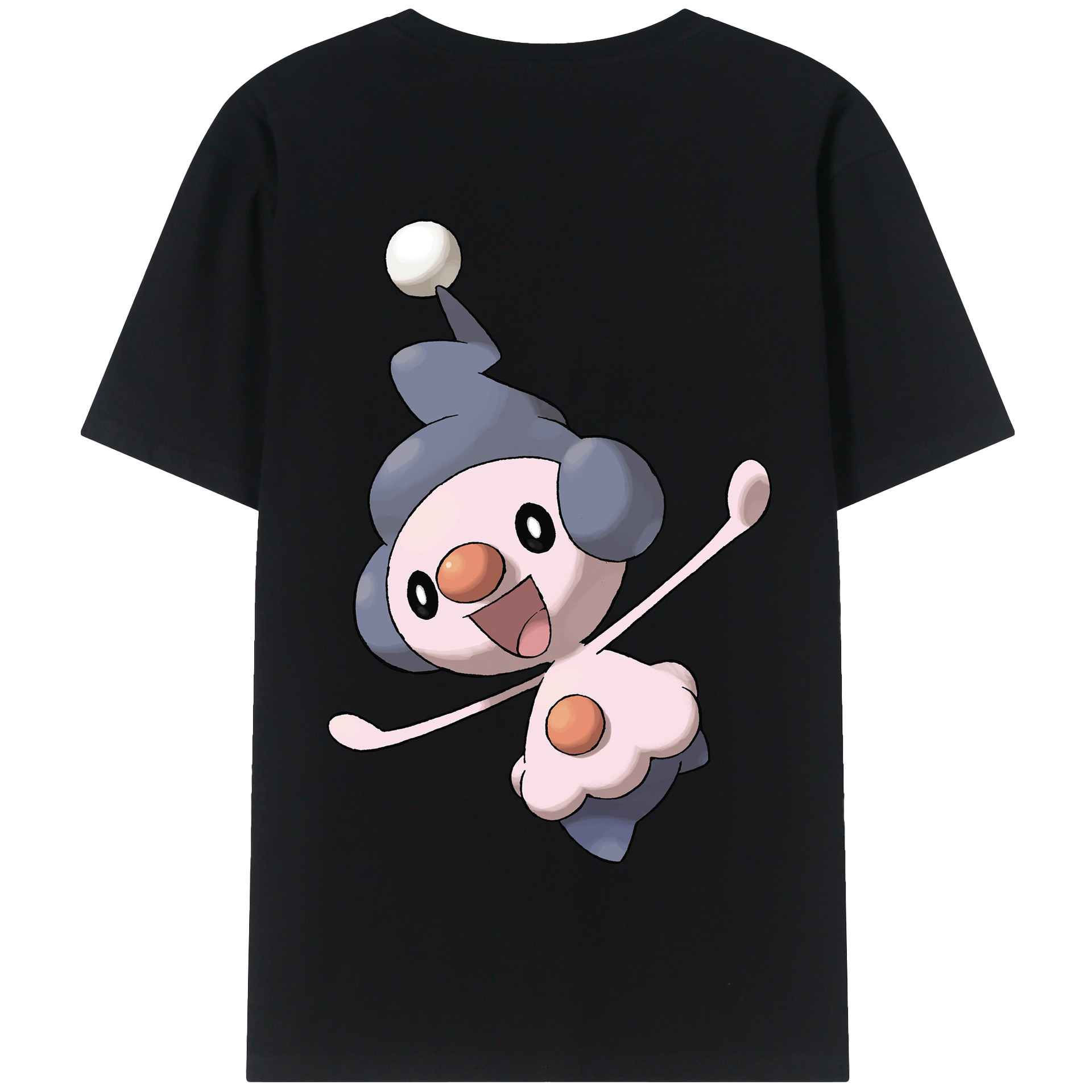 （画像用） ポケットモンスター Pokémon 綿100％半袖Tシャツ（背面プリント）