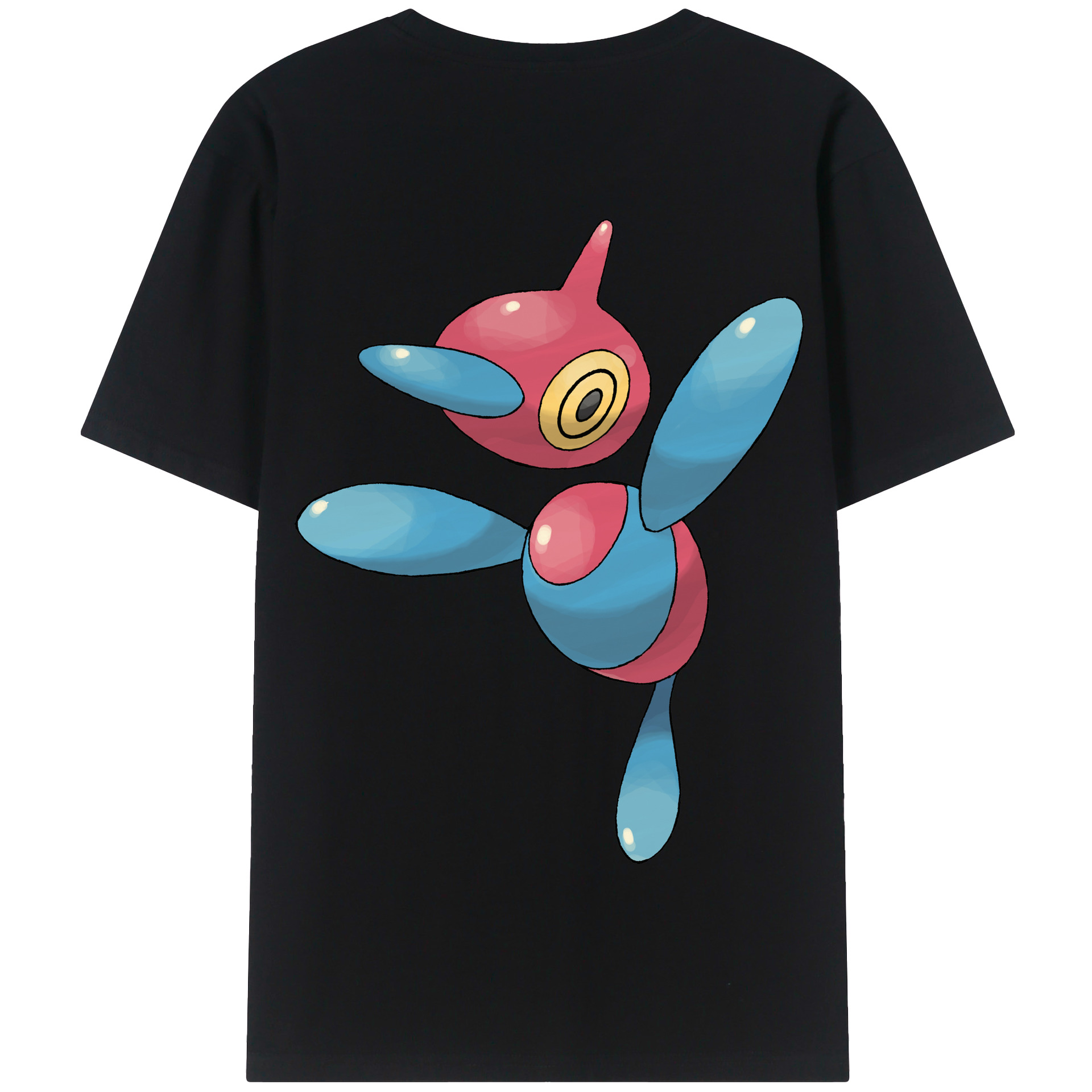 （画像用） ポケットモンスター Pokémon 綿100％半袖Tシャツ（背面プリント）