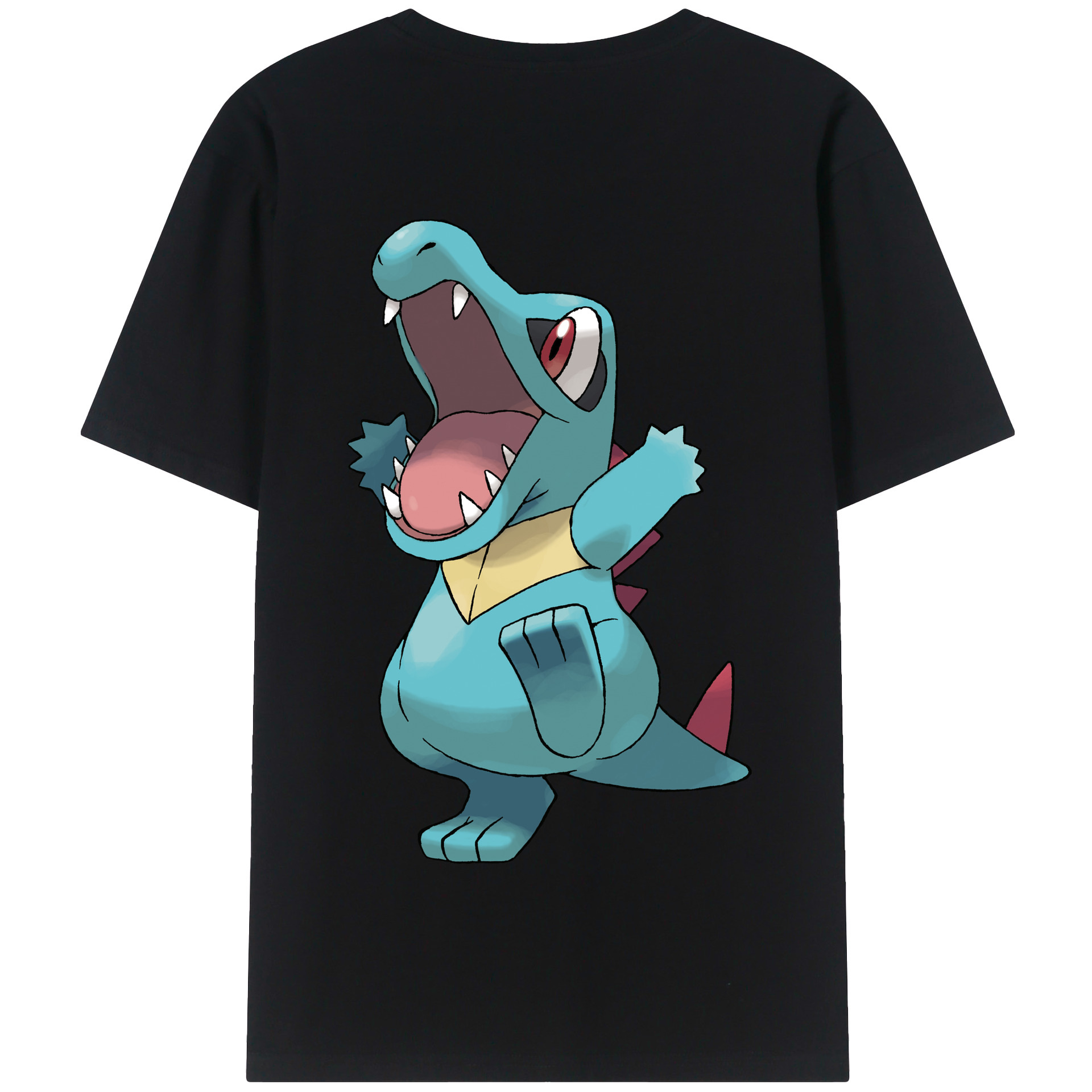 （画像用） ポケットモンスター Pokémon 綿100％半袖Tシャツ（背面プリント）