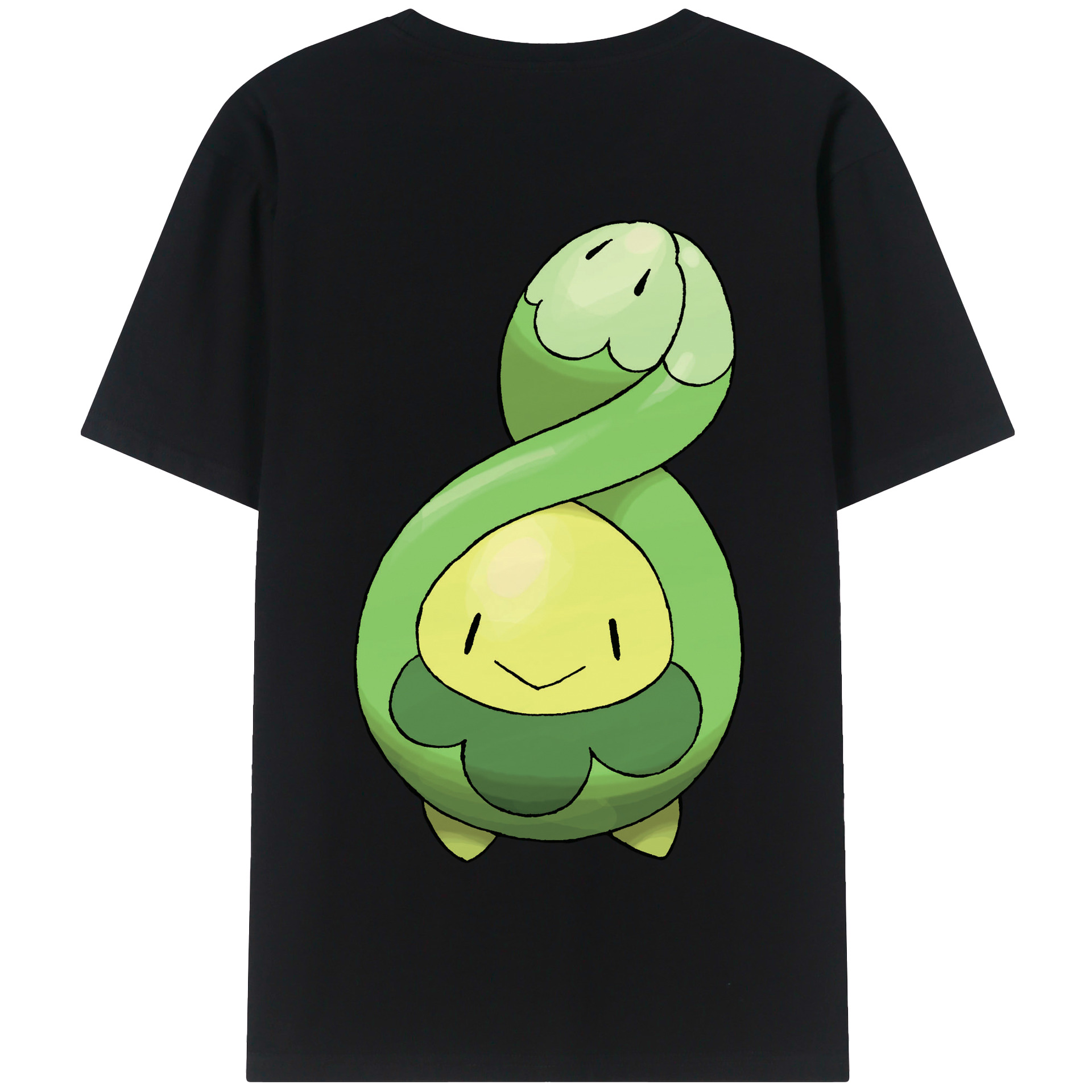 （画像用） ポケットモンスター Pokémon 綿100％半袖Tシャツ（背面プリント）