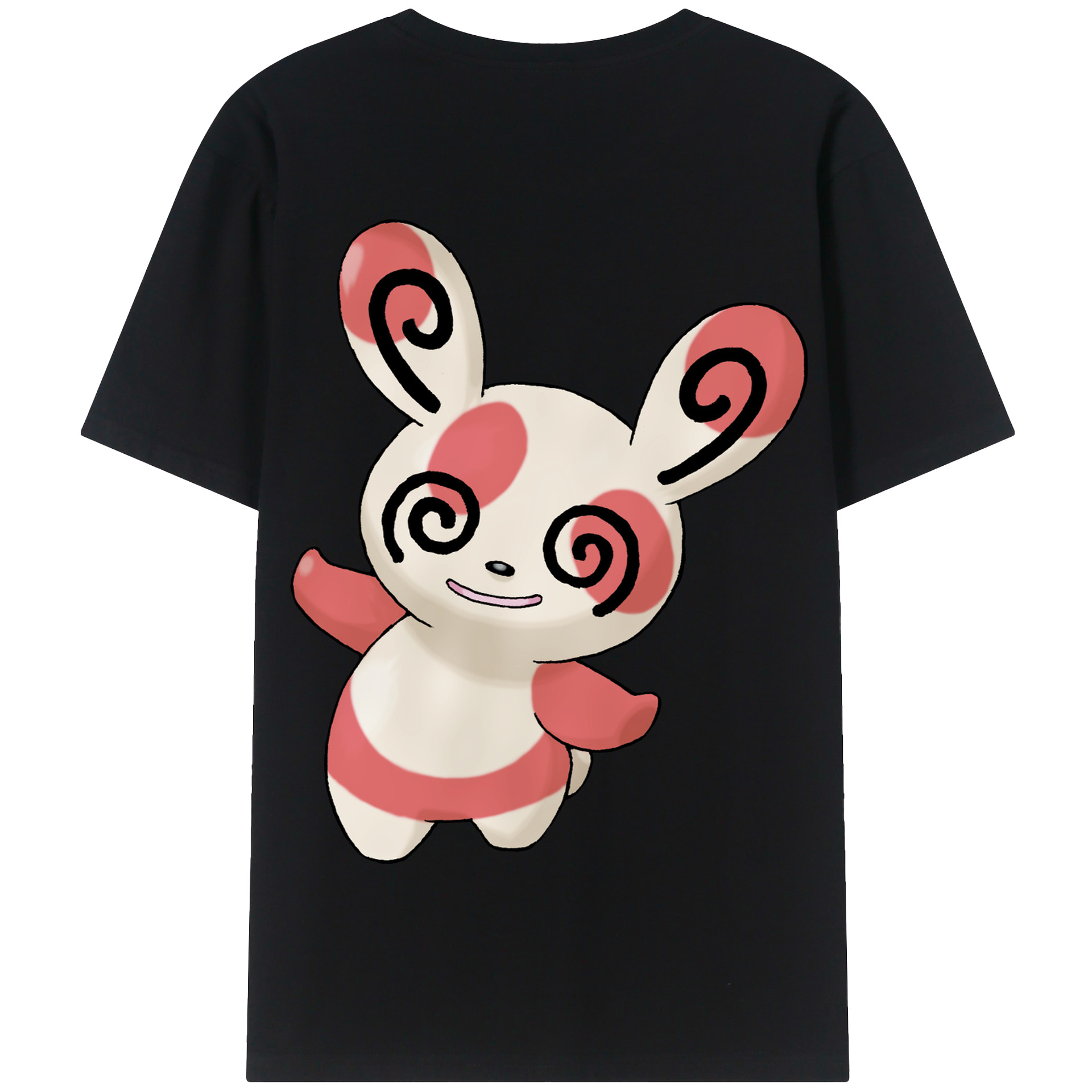 （画像用） ポケットモンスター Pokémon 綿100％半袖Tシャツ（背面プリント）