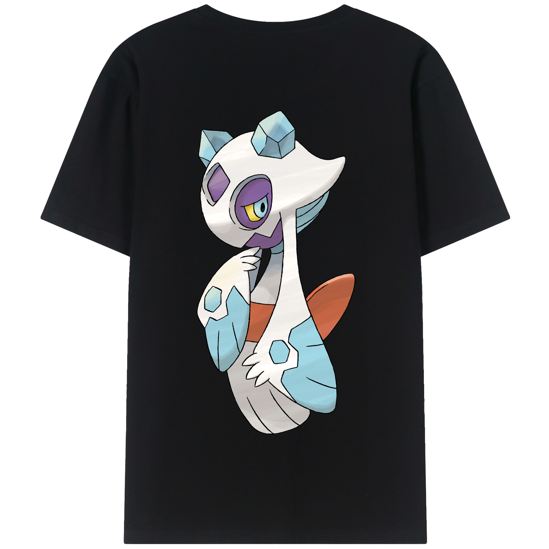（画像用） ポケットモンスター Pokémon 綿100％半袖Tシャツ（背面プリント）