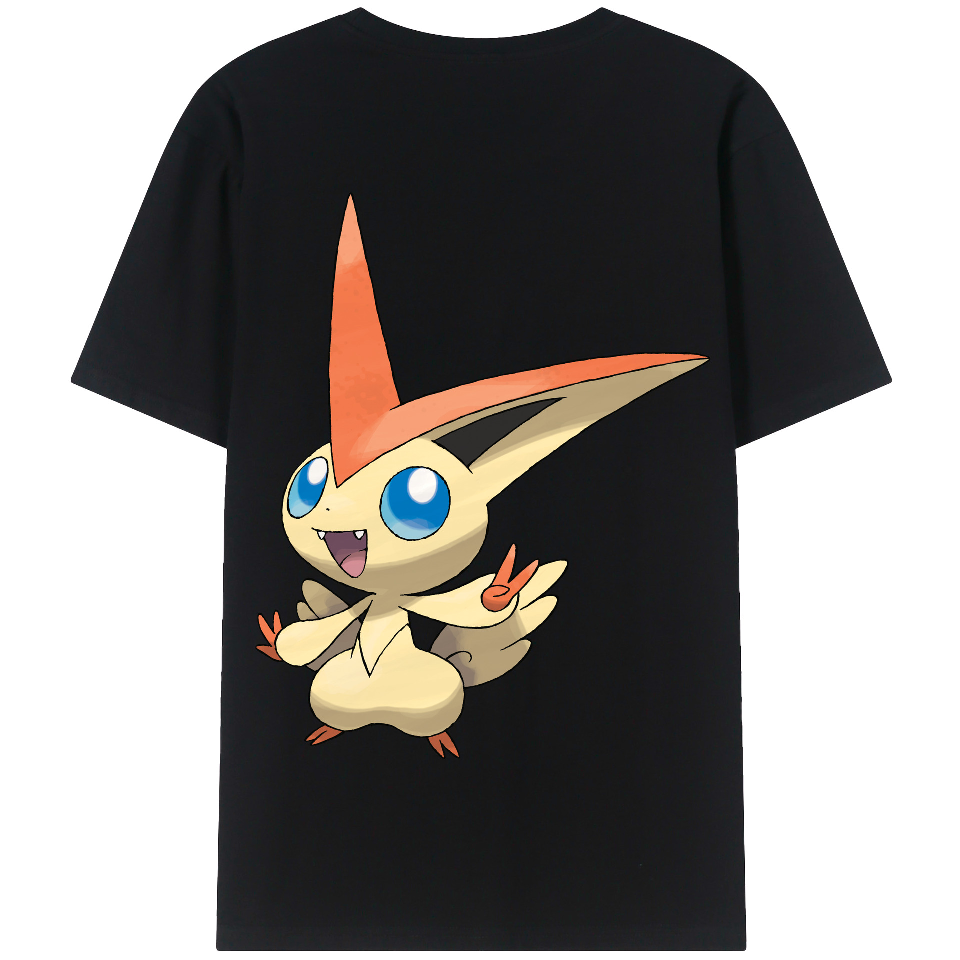 （画像用） ポケットモンスター Pokémon 綿100％半袖Tシャツ（背面プリント）