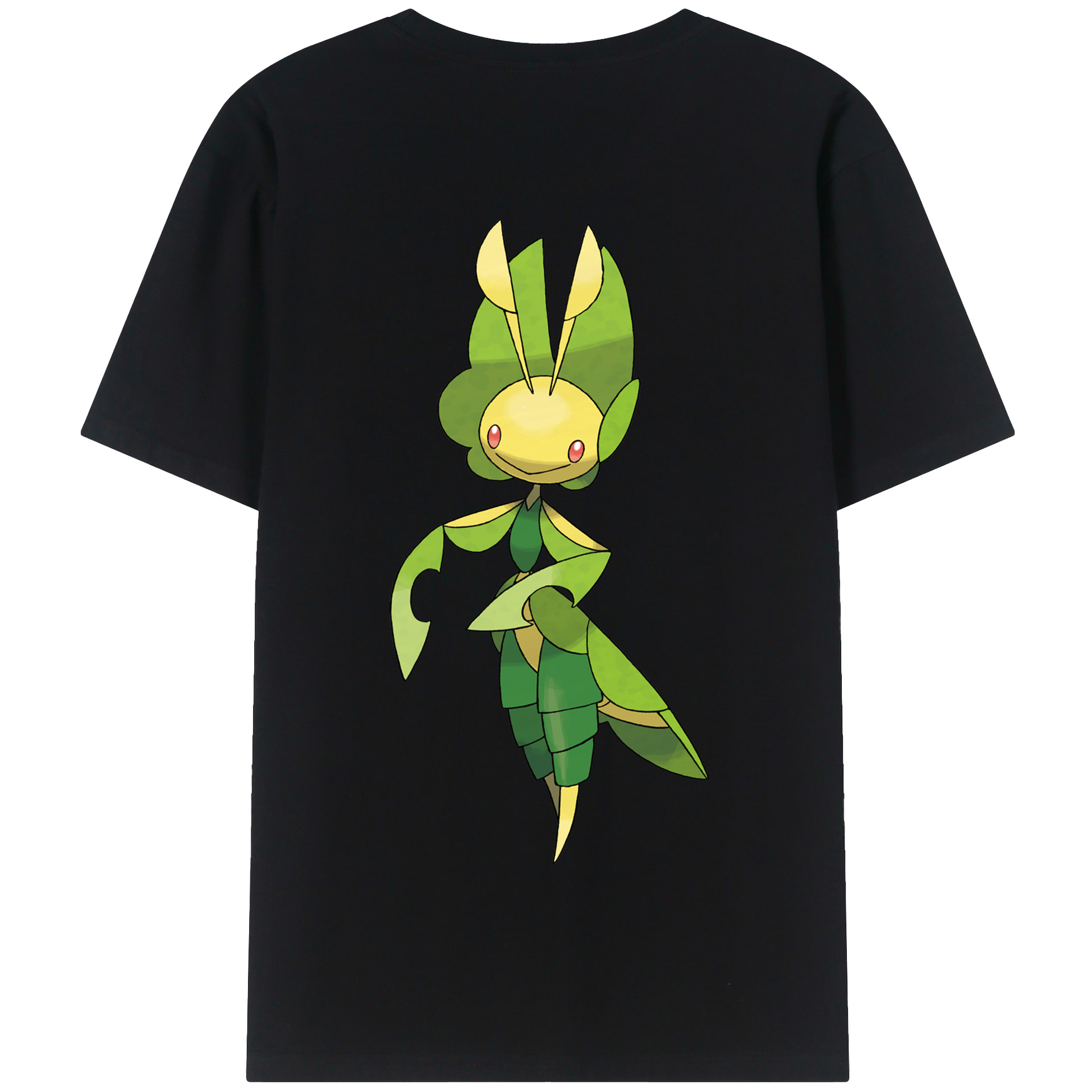（画像用） ポケットモンスター Pokémon 綿100％半袖Tシャツ（背面プリント）