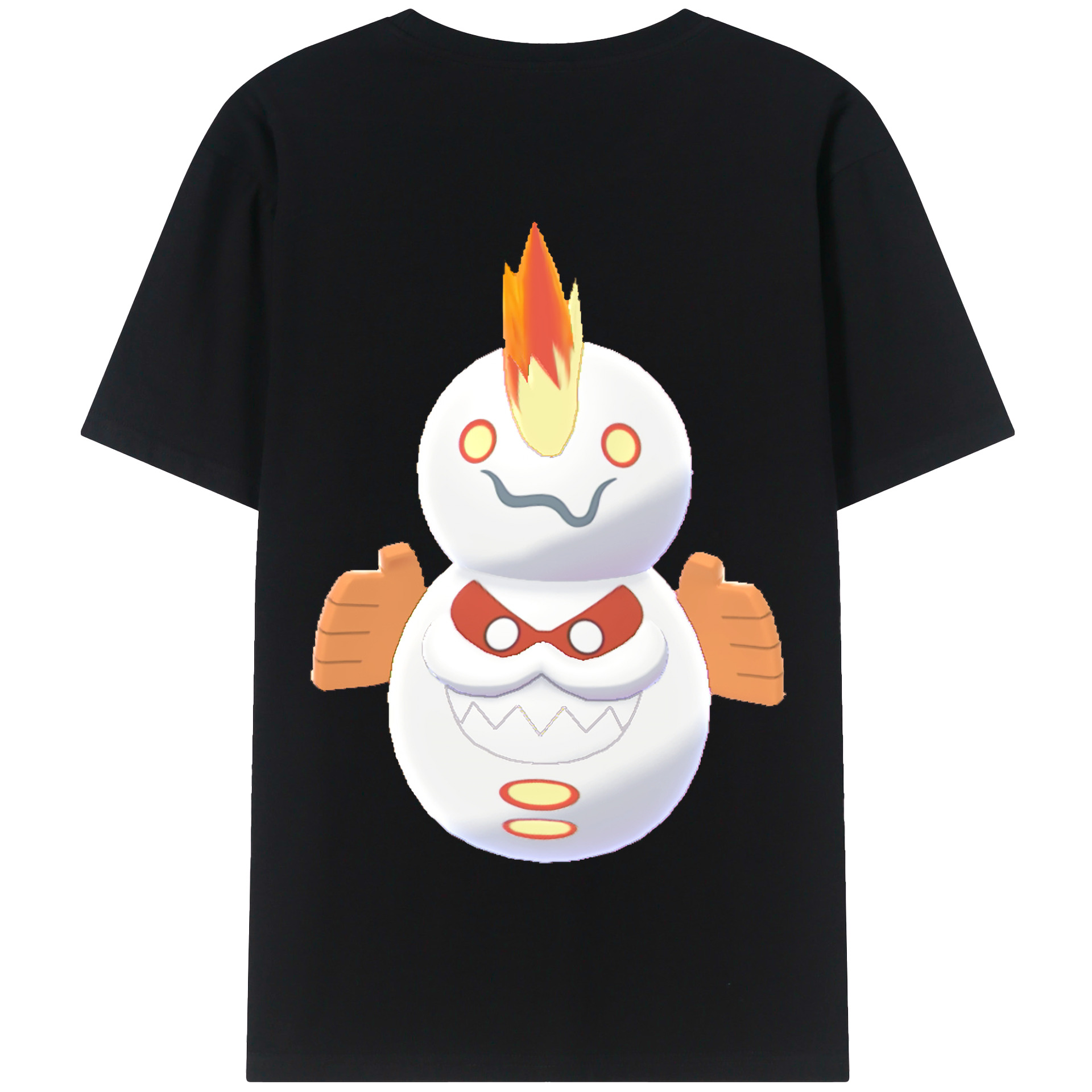 （画像用） ポケットモンスター Pokémon 綿100％半袖Tシャツ（背面プリント）