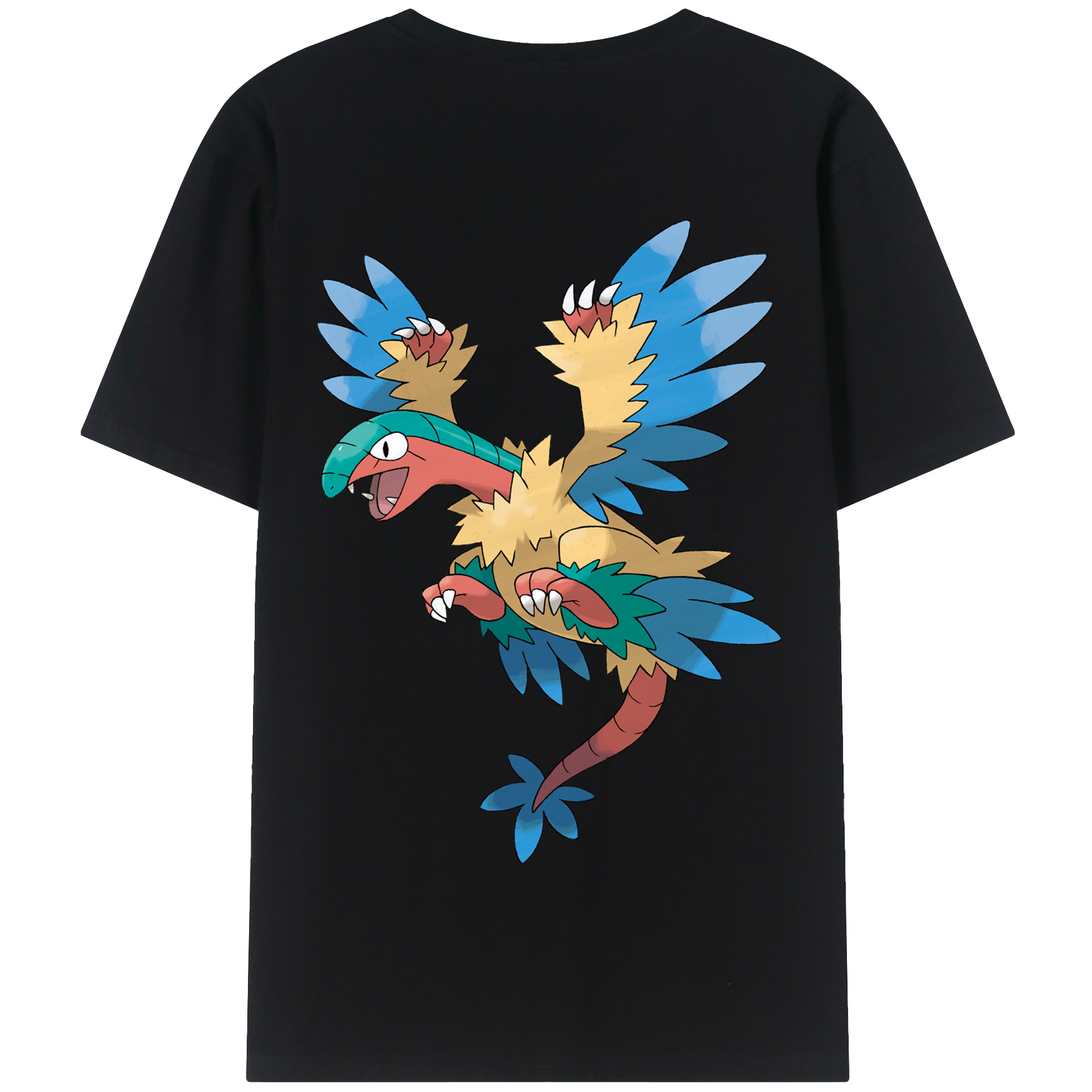 （画像用） ポケットモンスター Pokémon 綿100％半袖Tシャツ（背面プリント）