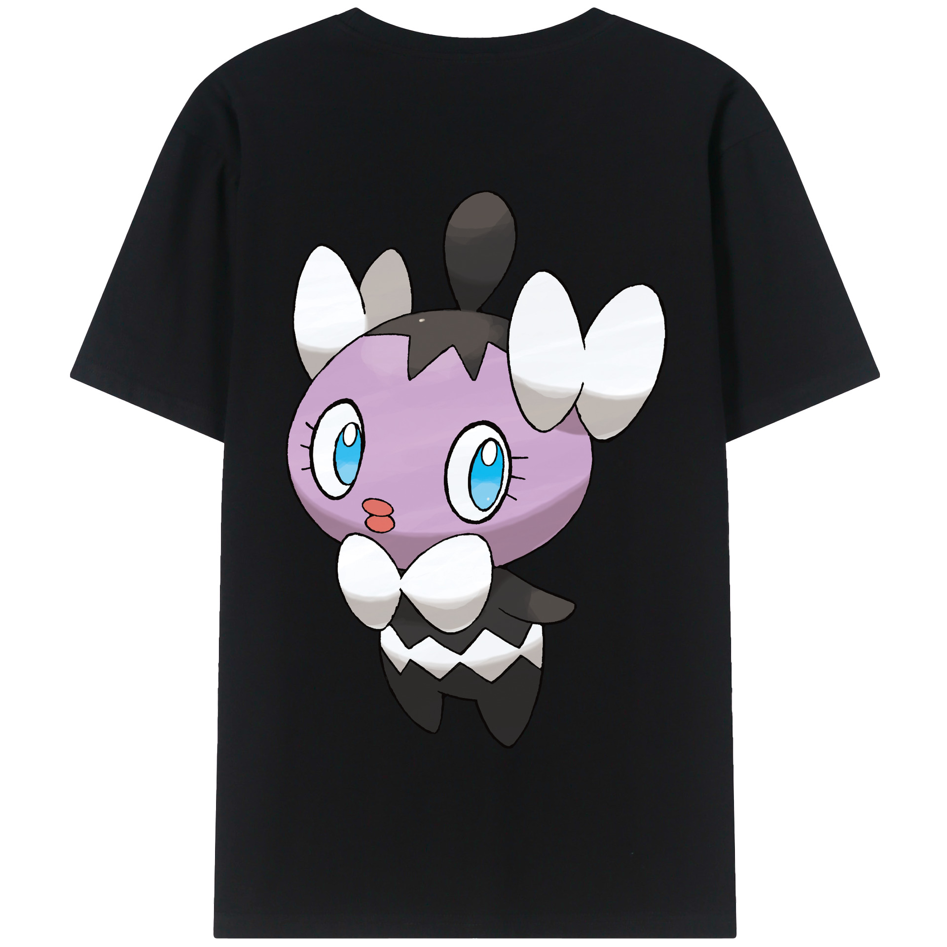 （画像用） ポケットモンスター Pokémon 綿100％半袖Tシャツ（背面プリント）