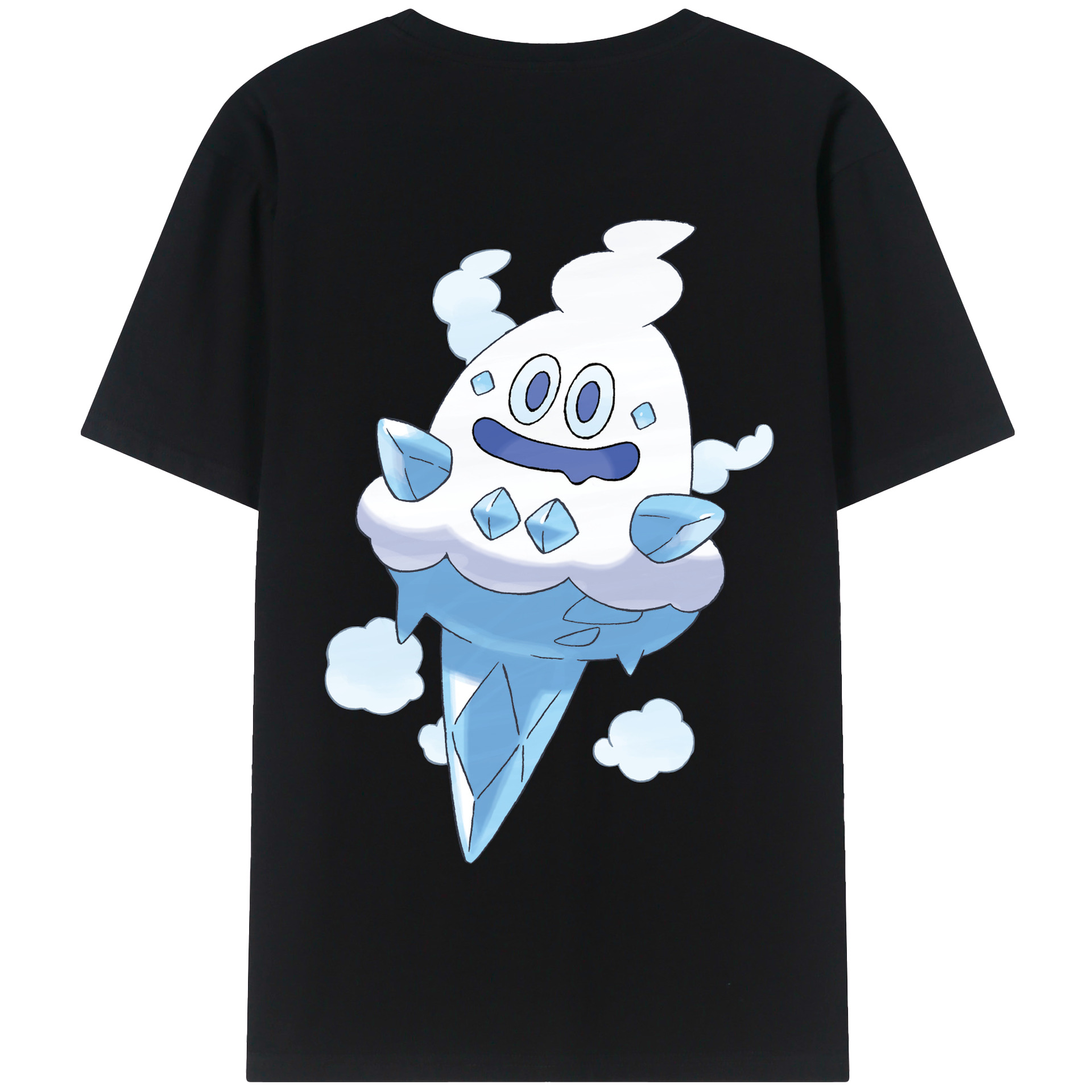 （画像用） ポケットモンスター Pokémon 綿100％半袖Tシャツ（背面プリント）