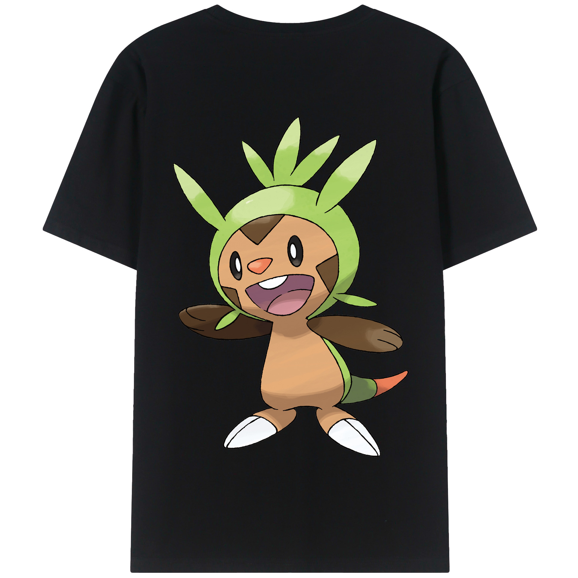 （画像用） ポケットモンスター Pokémon 綿100％半袖Tシャツ（背面プリント）