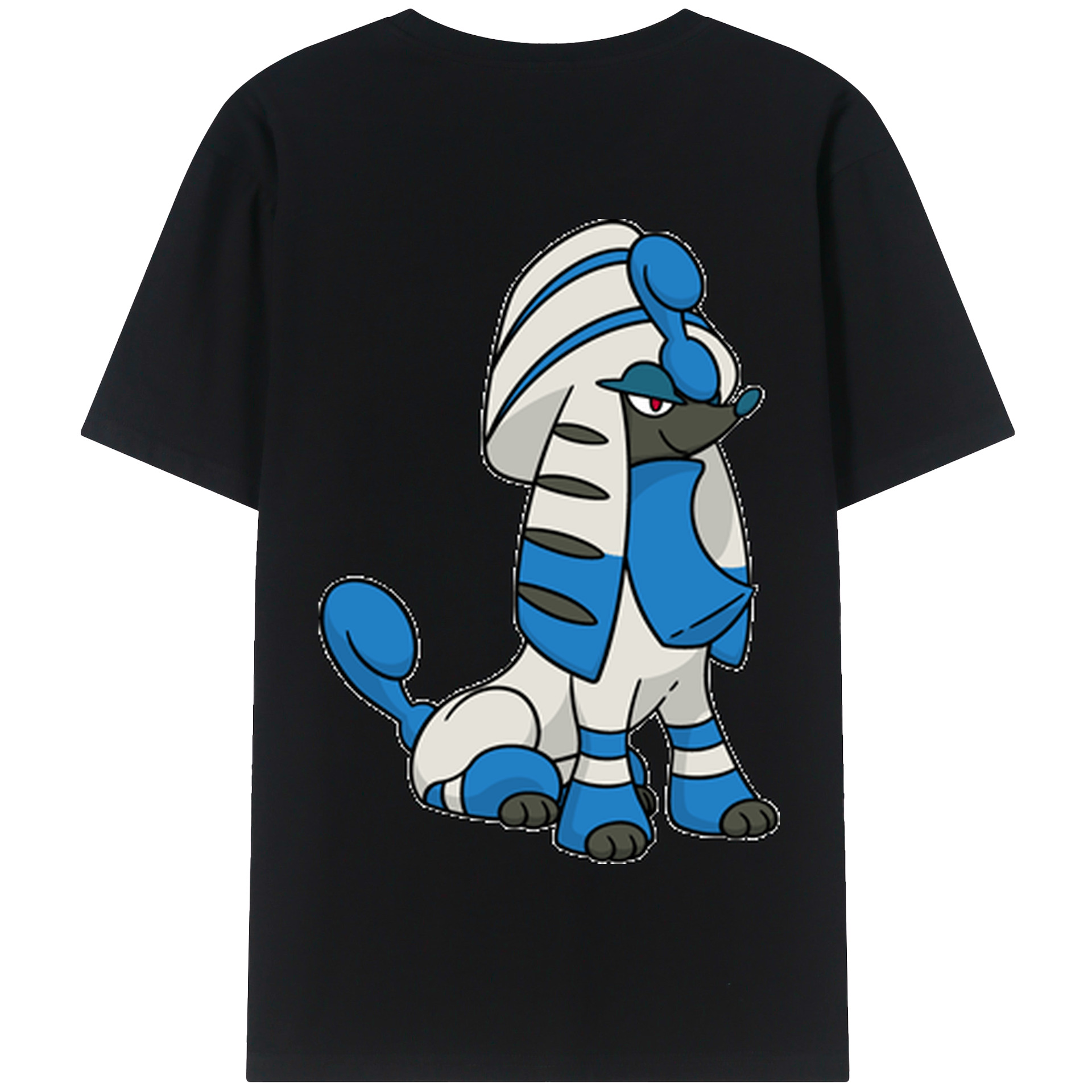 （画像用） ポケットモンスター Pokémon 綿100％半袖Tシャツ（背面プリント）