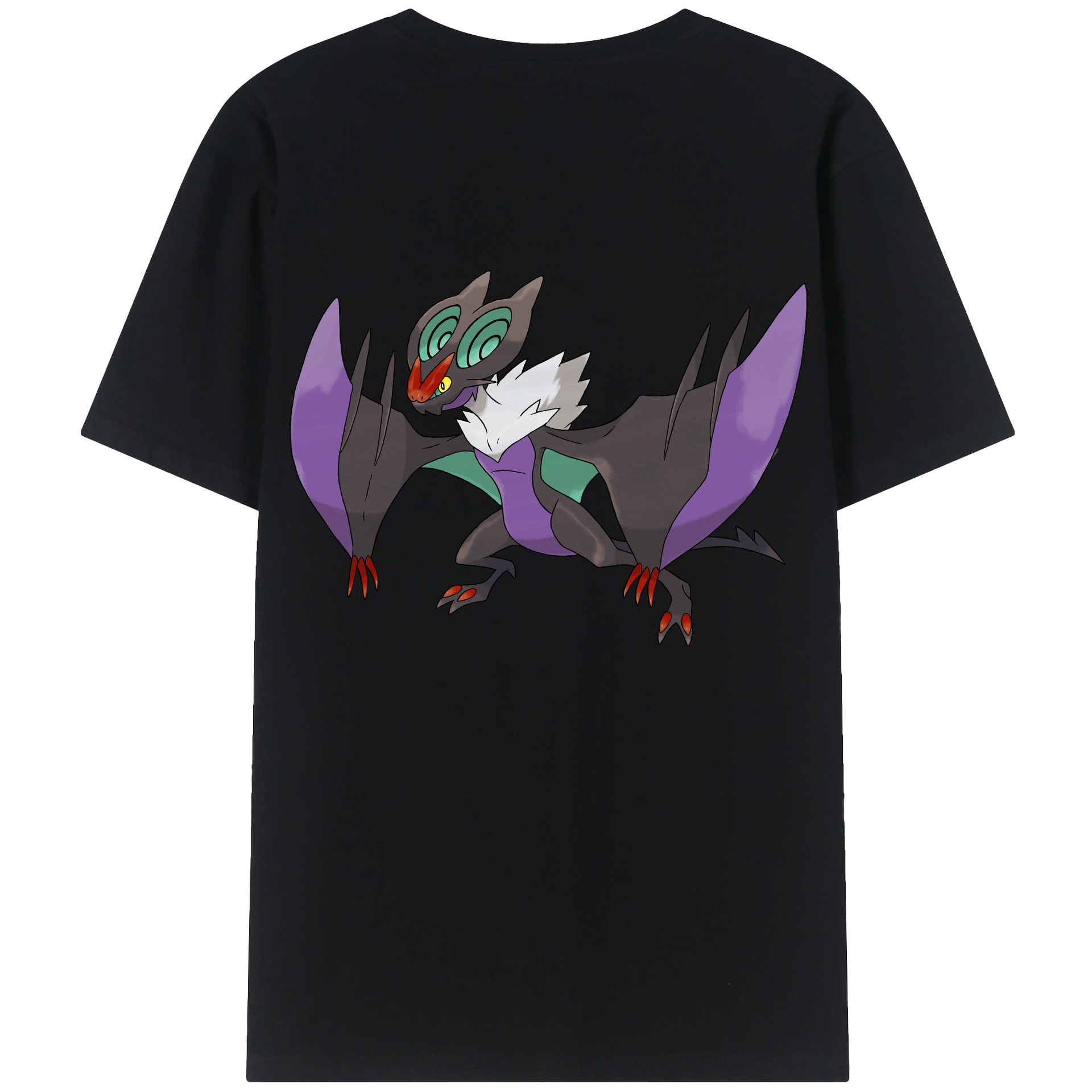 （画像用） ポケットモンスター Pokémon 綿100％半袖Tシャツ（背面プリント）