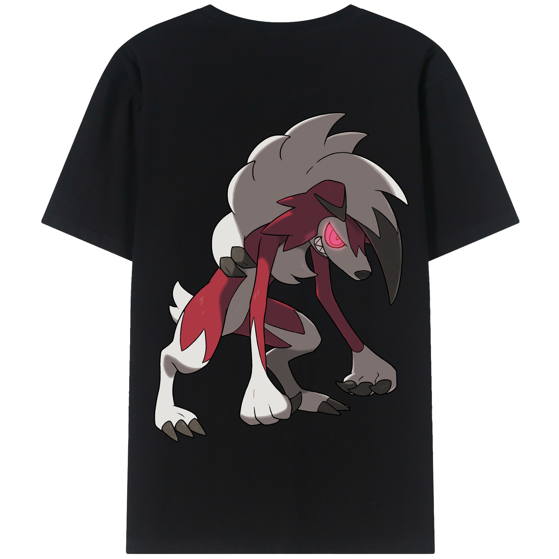 （画像用） ポケットモンスター Pokémon 綿100％半袖Tシャツ（背面プリント）