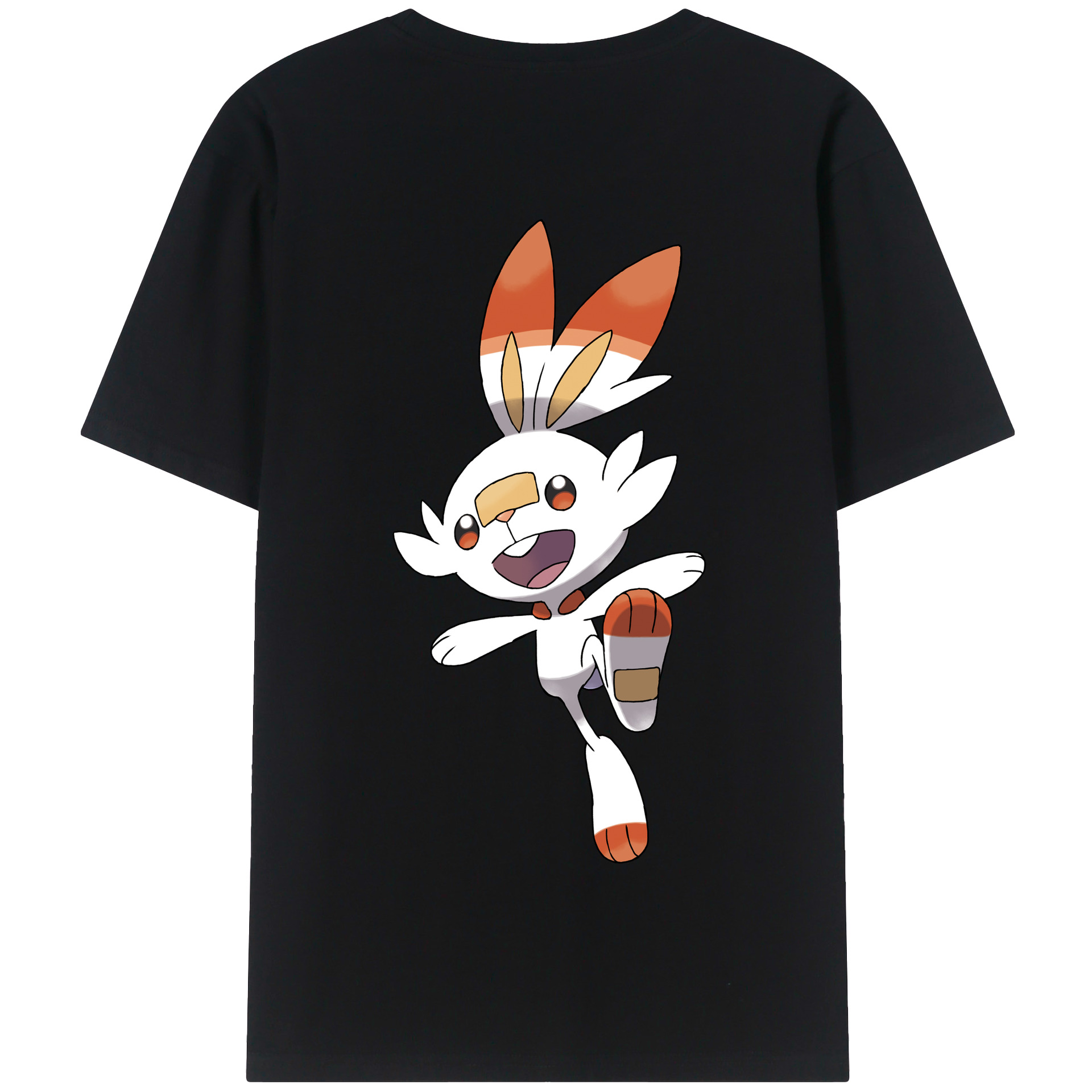 （画像用） ポケットモンスター Pokémon 綿100％半袖Tシャツ（背面プリント）