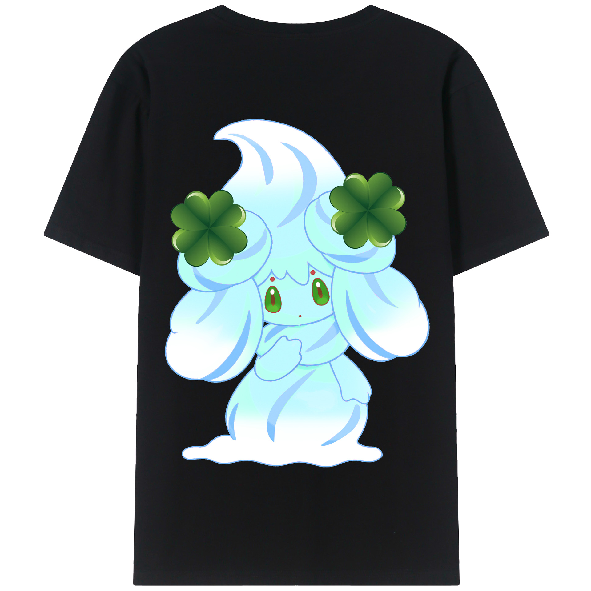 （画像用） ポケットモンスター Pokémon 綿100％半袖Tシャツ（背面プリント）