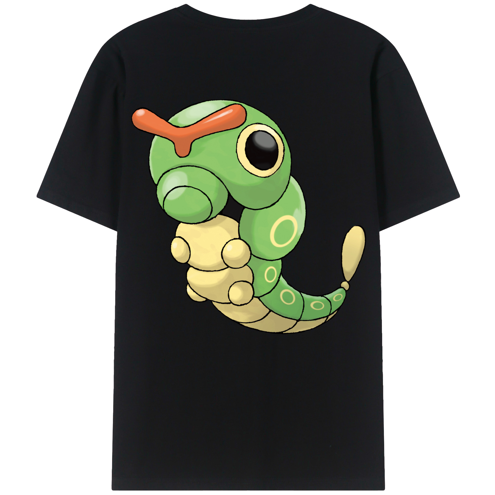 （画像用） ポケットモンスター Pokémon 綿100％半袖Tシャツ（背面プリント）
