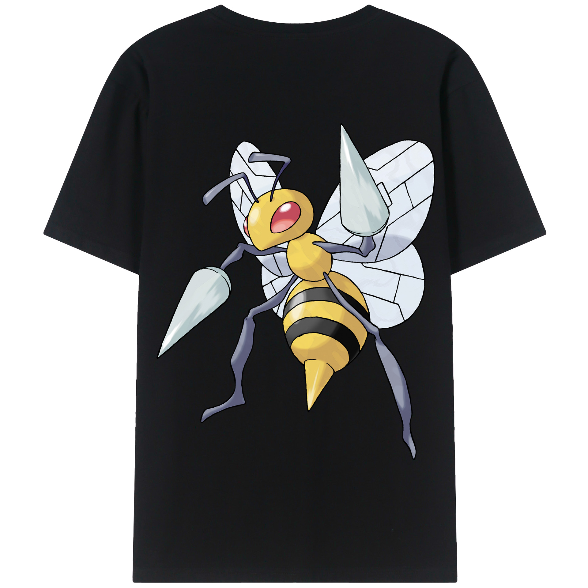 （画像用） ポケットモンスター Pokémon 綿100％半袖Tシャツ（背面プリント）