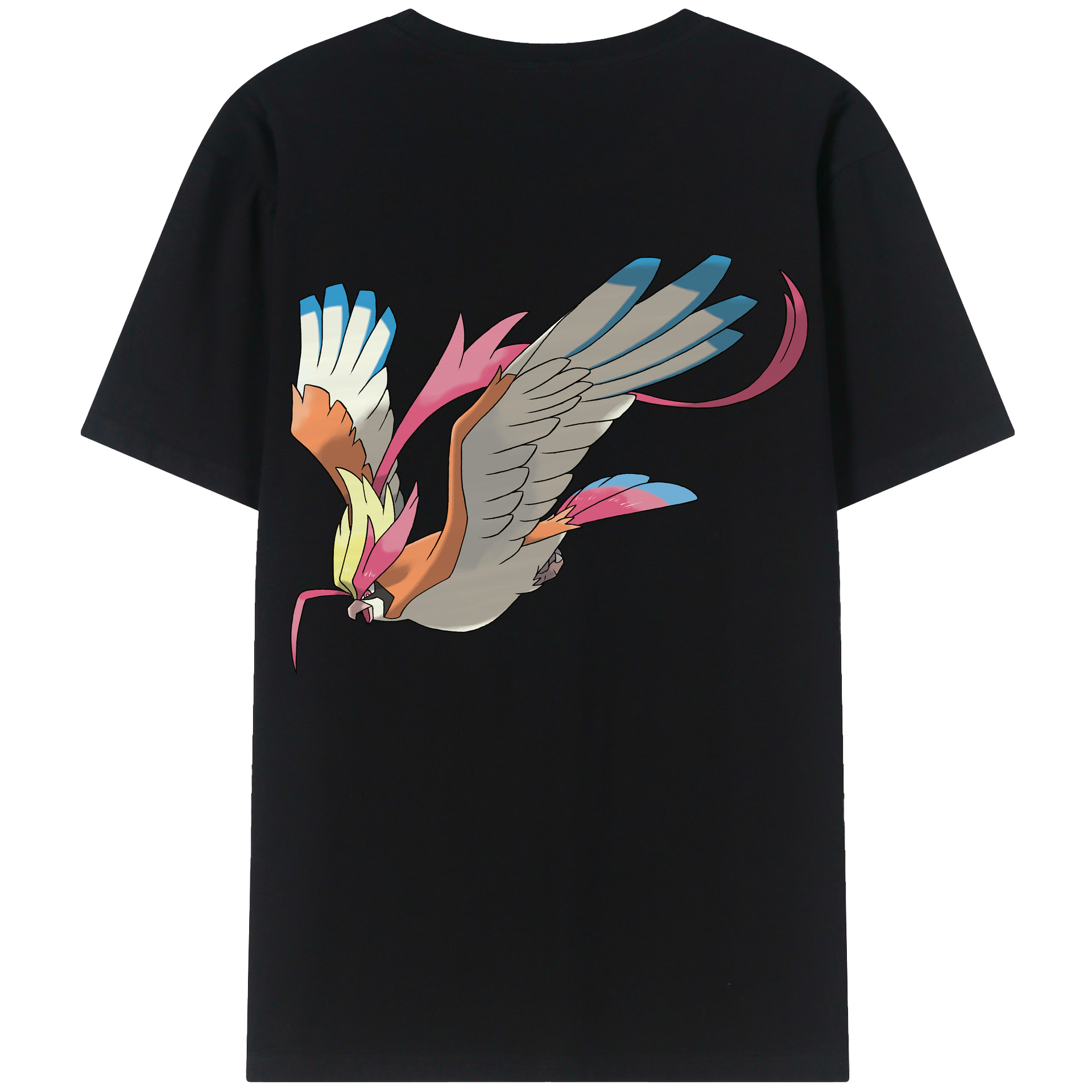 （画像用） ポケットモンスター Pokémon 綿100％半袖Tシャツ（背面プリント）