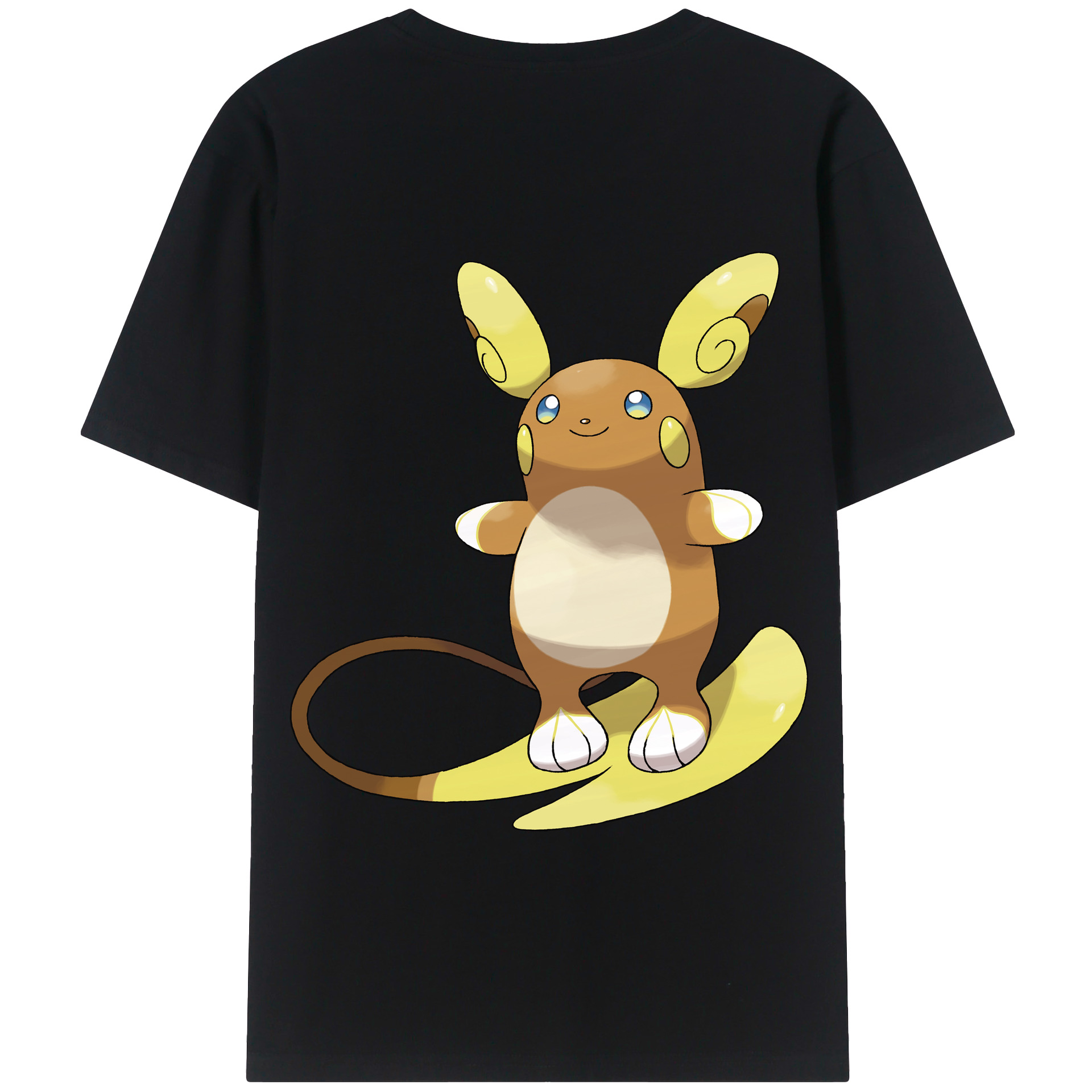 （画像用） ポケットモンスター Pokémon 綿100％半袖Tシャツ（背面プリント）