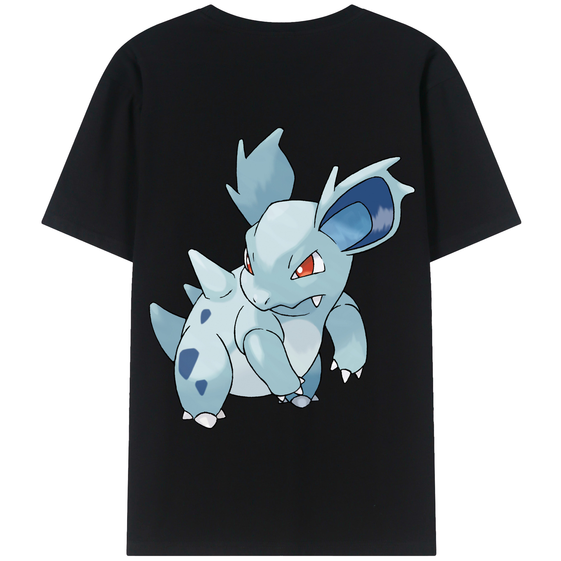 （画像用） ポケットモンスター Pokémon 綿100％半袖Tシャツ（背面プリント）