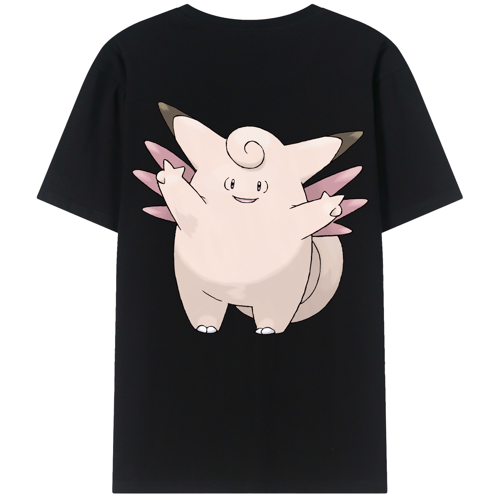 （画像用） ポケットモンスター Pokémon 綿100％半袖Tシャツ（背面プリント）