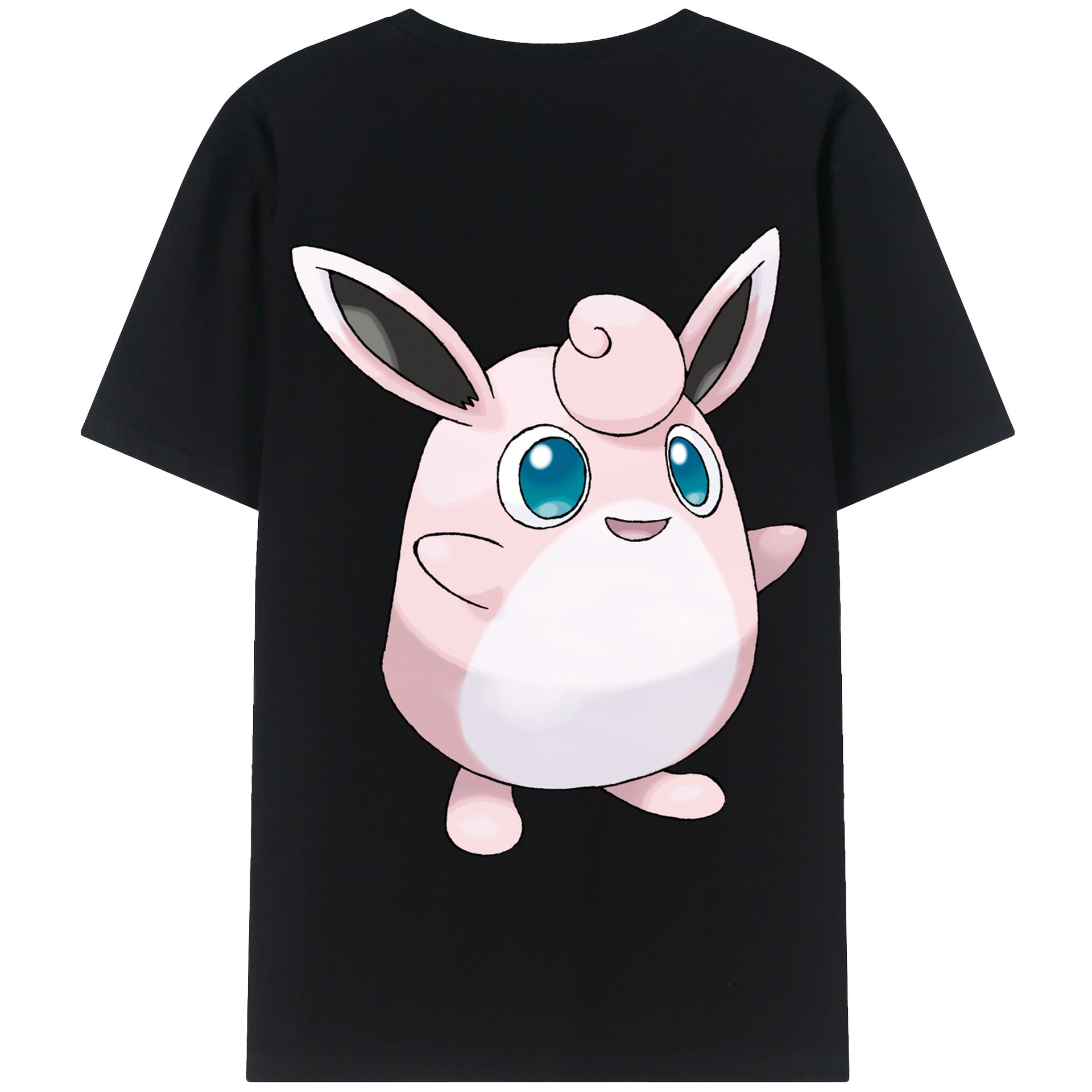 （画像用） ポケットモンスター Pokémon 綿100％半袖Tシャツ（背面プリント）