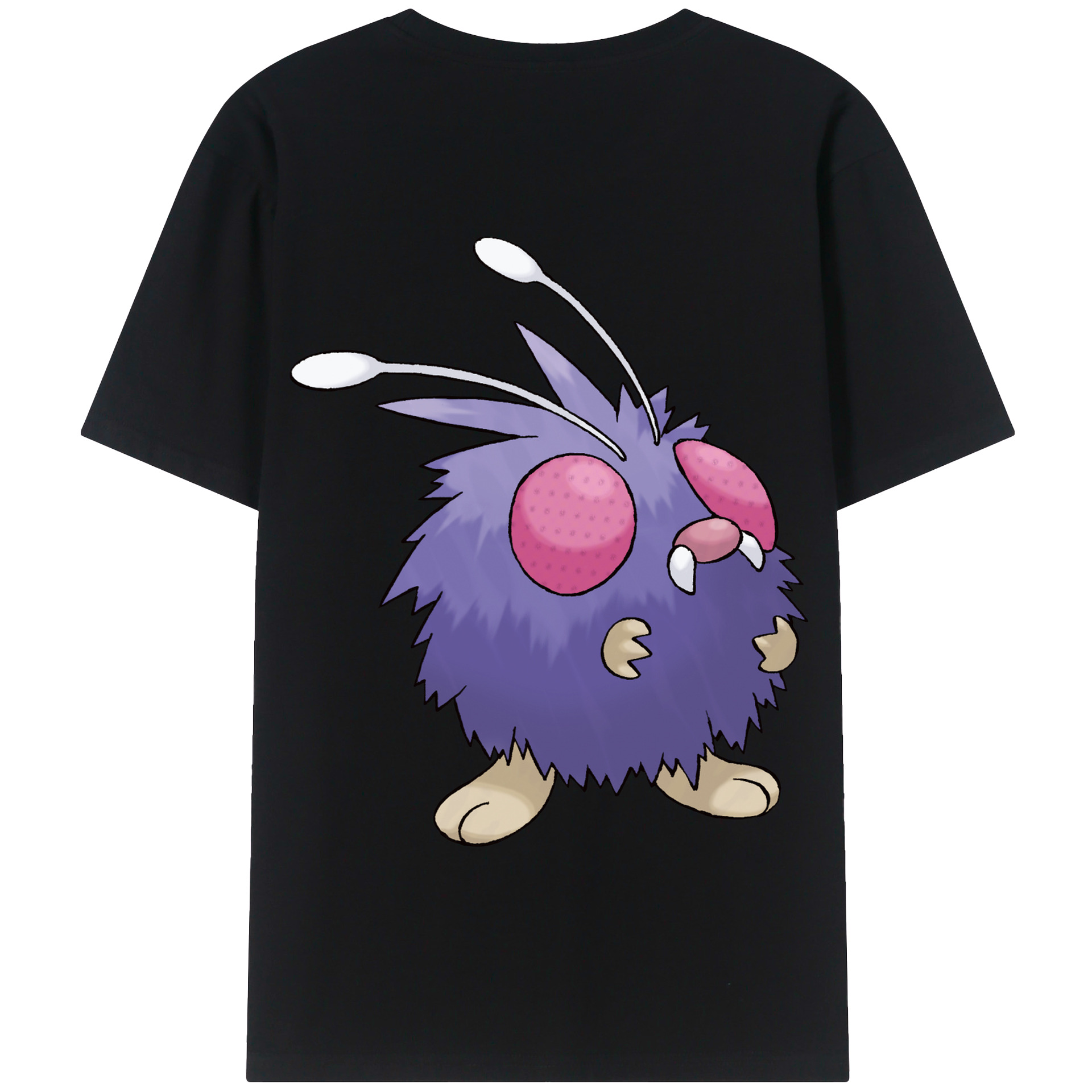 （画像用） ポケットモンスター Pokémon 綿100％半袖Tシャツ（背面プリント）