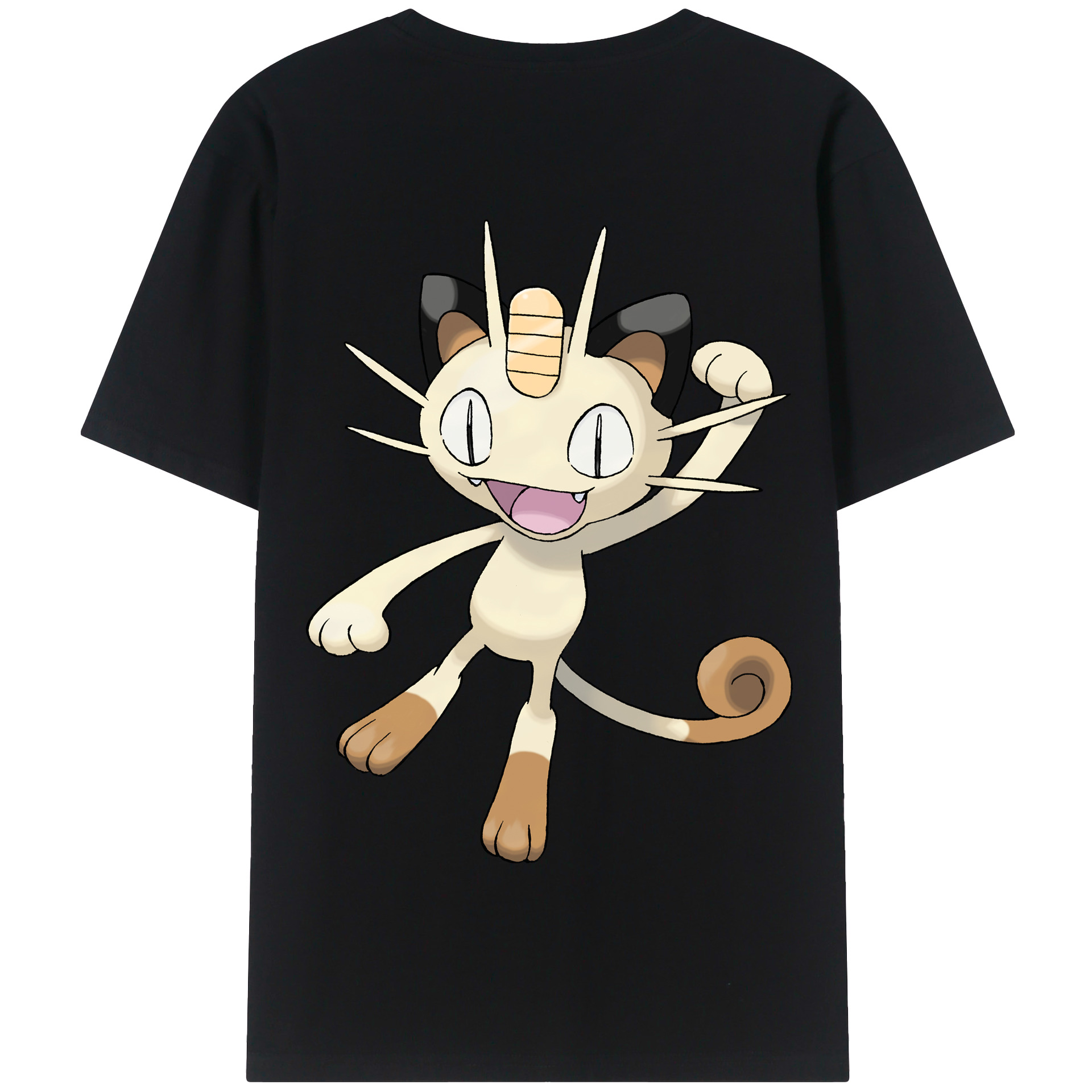 （画像用） ポケットモンスター Pokémon 綿100％半袖Tシャツ（背面プリント）