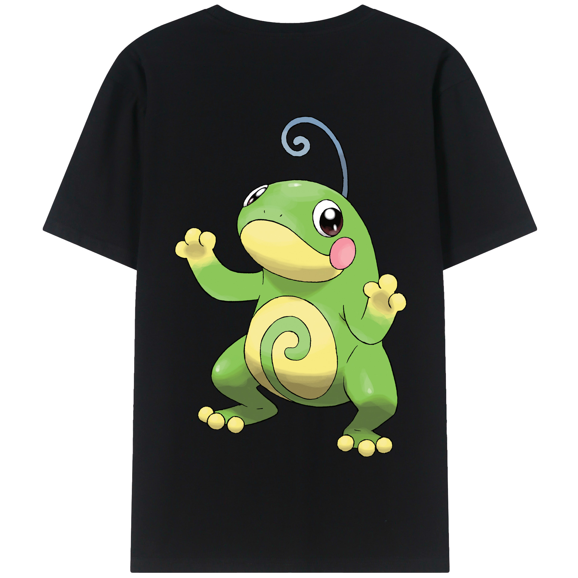 （画像用） ポケットモンスター Pokémon 綿100％半袖Tシャツ（背面プリント）