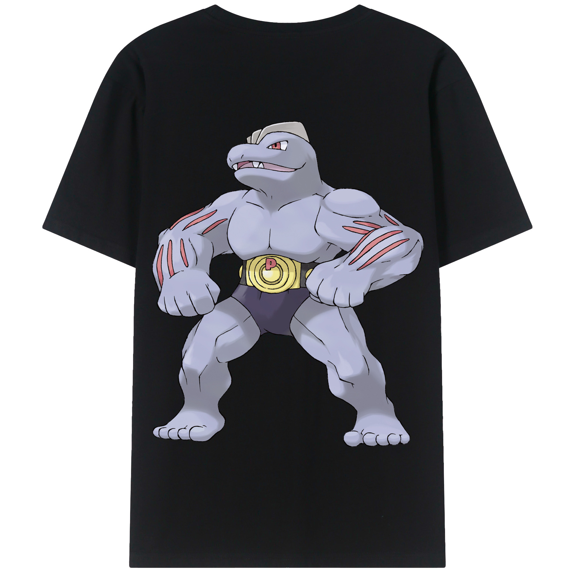 （画像用） ポケットモンスター Pokémon 綿100％半袖Tシャツ（背面プリント）