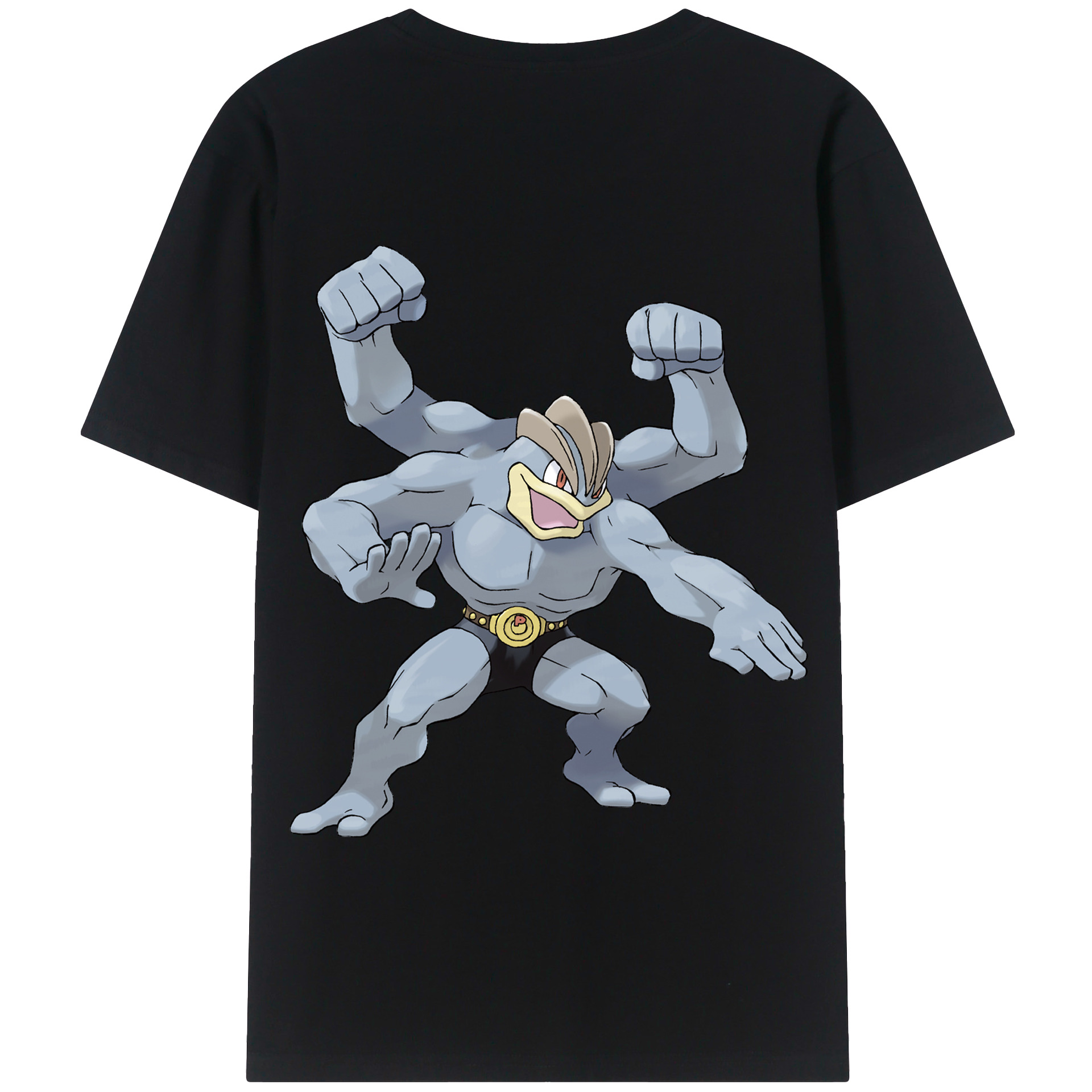 （画像用） ポケットモンスター Pokémon 綿100％半袖Tシャツ（背面プリント）