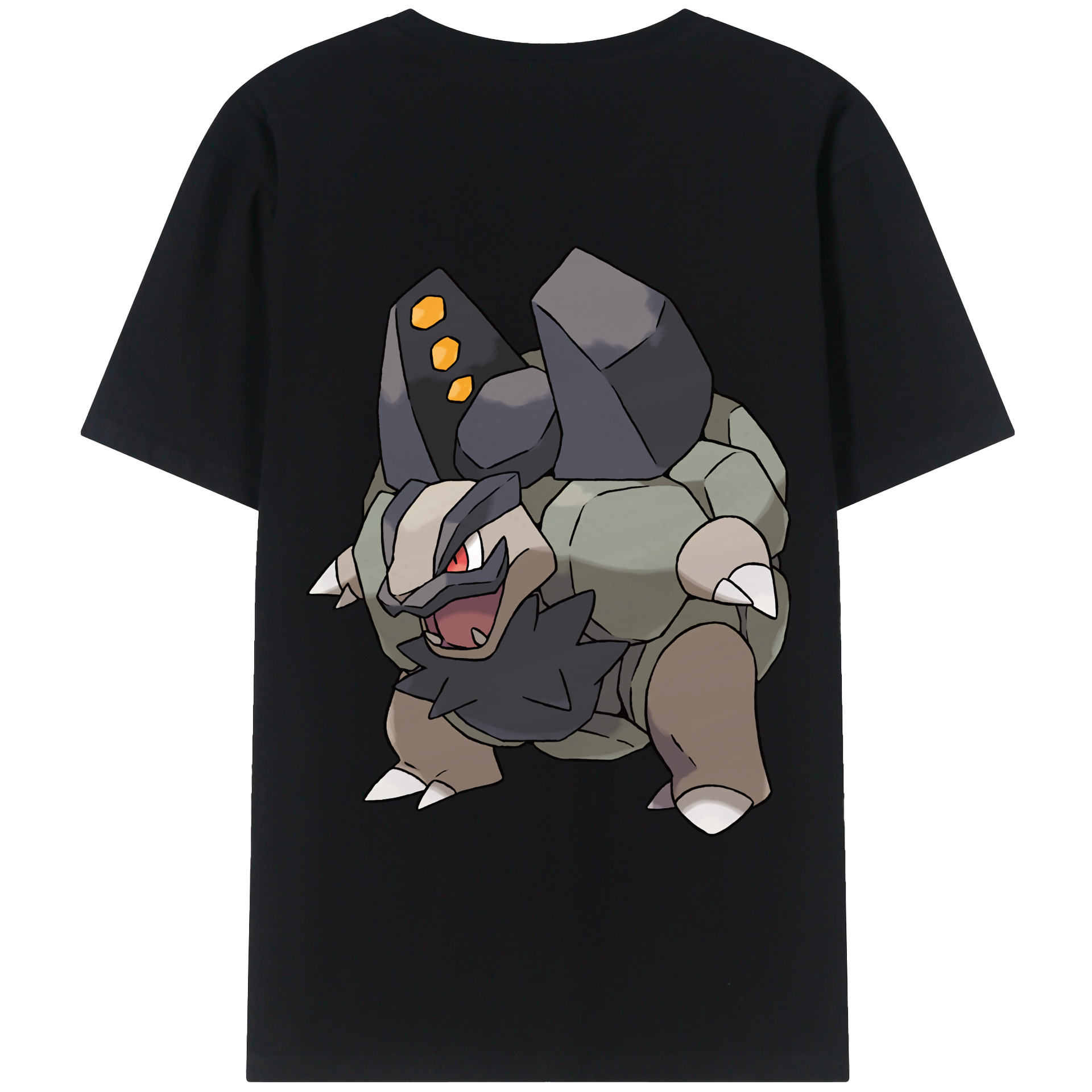 （画像用） ポケットモンスター Pokémon 綿100％半袖Tシャツ（背面プリント）