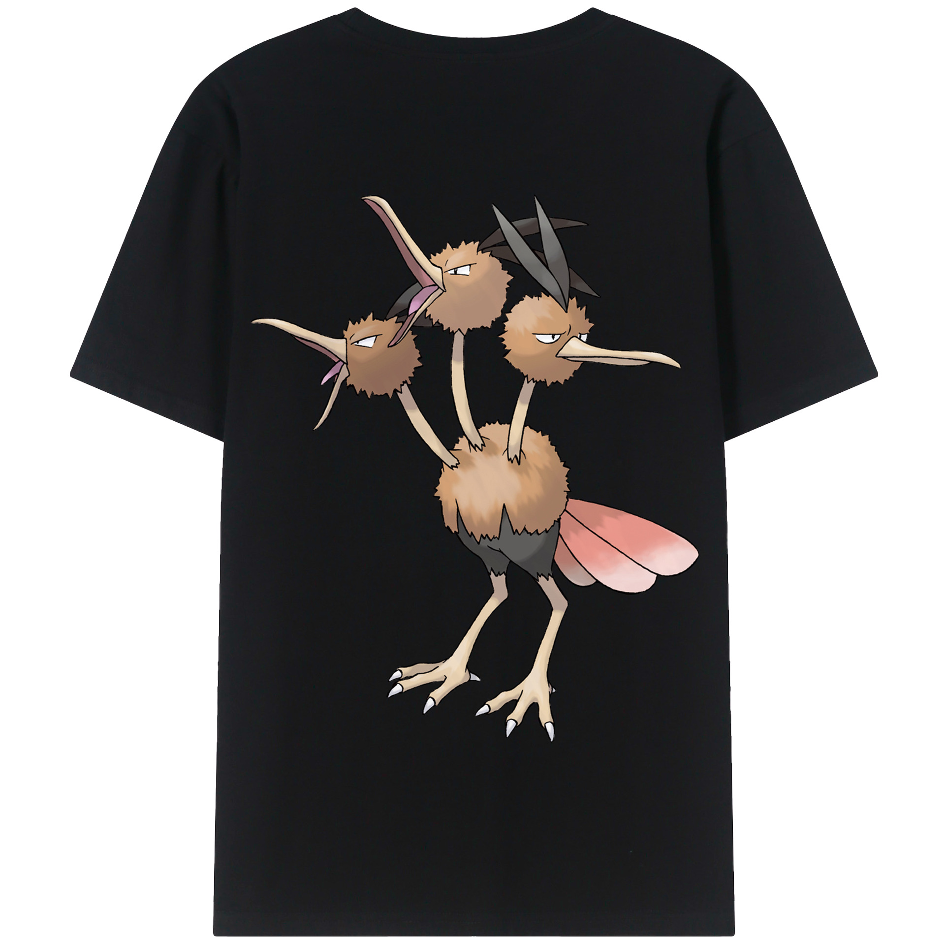 （画像用） ポケットモンスター Pokémon 綿100％半袖Tシャツ（背面プリント）