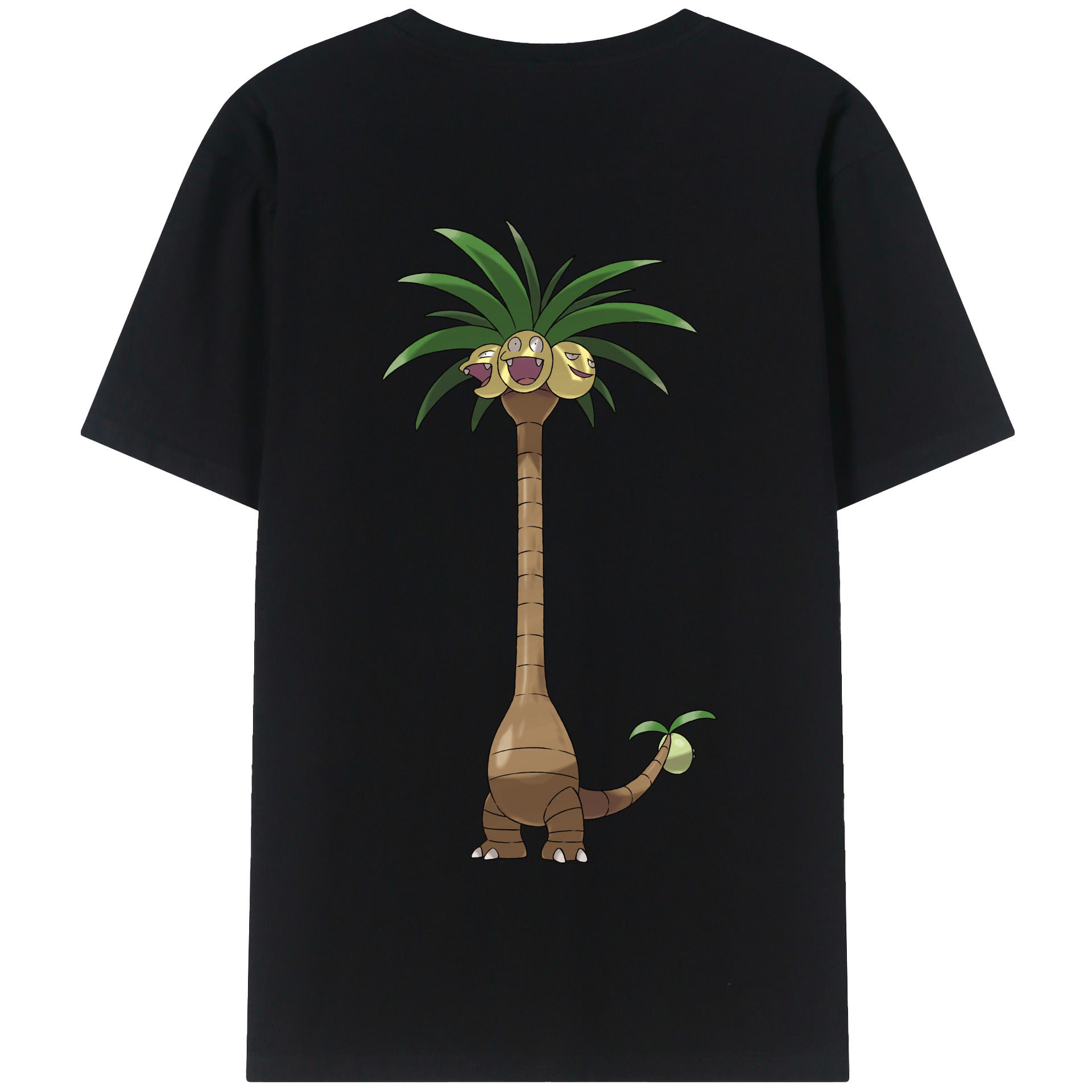 （画像用） ポケットモンスター Pokémon 綿100％半袖Tシャツ（背面プリント）