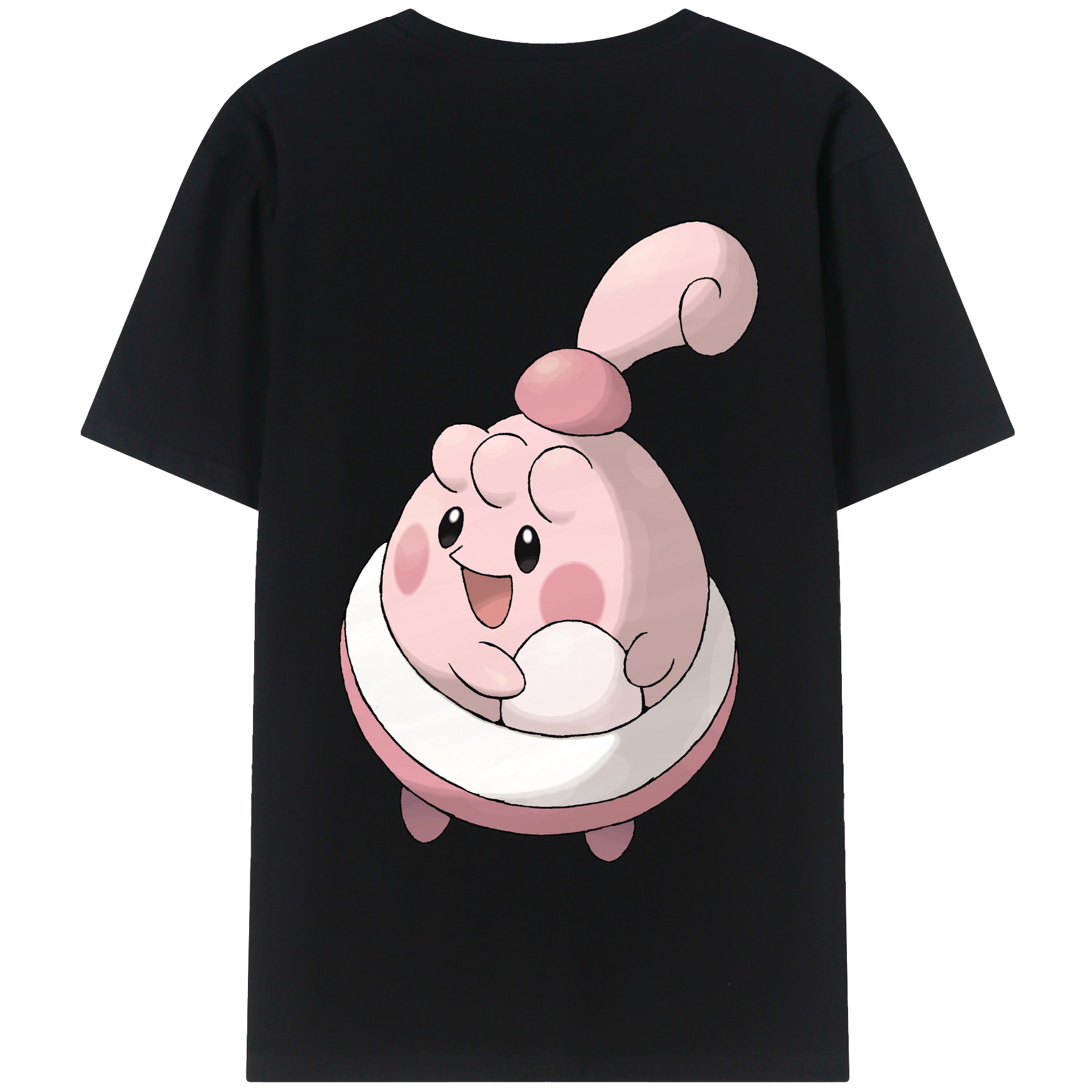 （画像用） ポケットモンスター Pokémon 綿100％半袖Tシャツ（背面プリント）