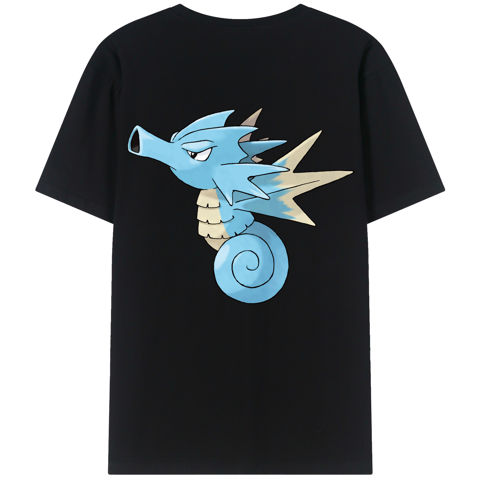 （画像用） ポケットモンスター Pokémon 綿100％半袖Tシャツ（背面プリント）
