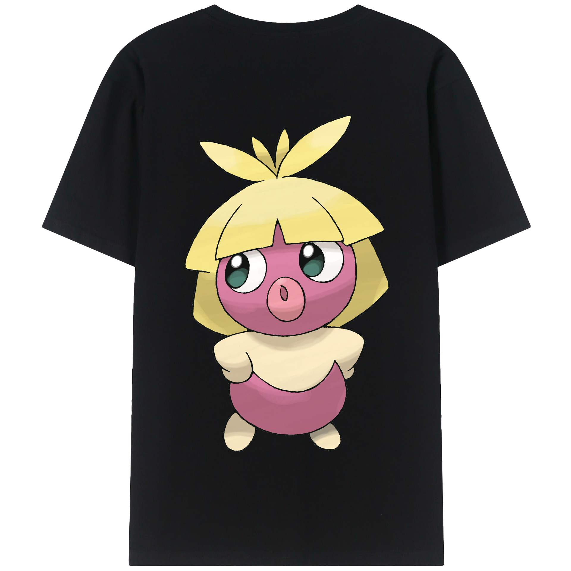 （画像用） ポケットモンスター Pokémon 綿100％半袖Tシャツ（背面プリント）