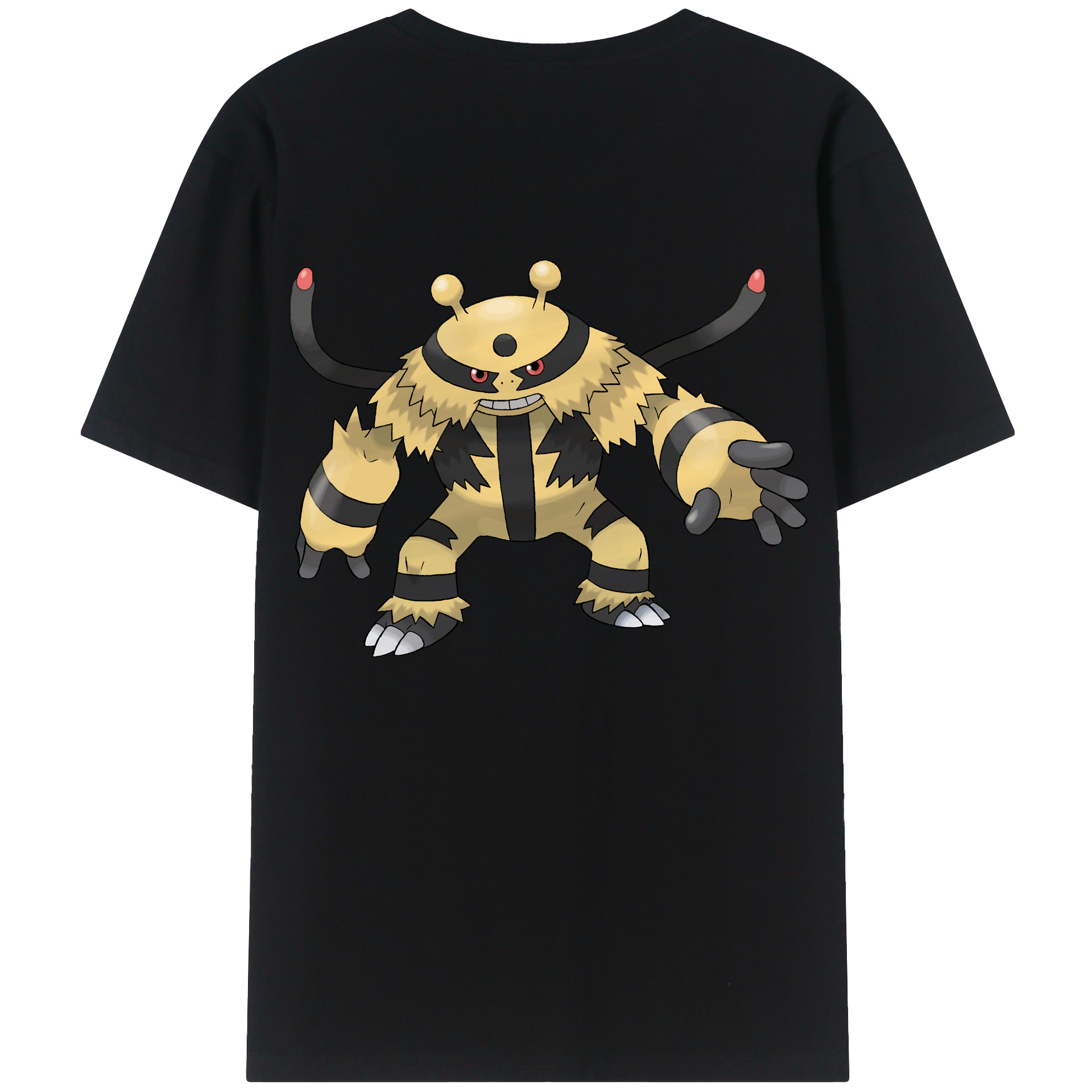 （画像用） ポケットモンスター Pokémon 綿100％半袖Tシャツ（背面プリント）