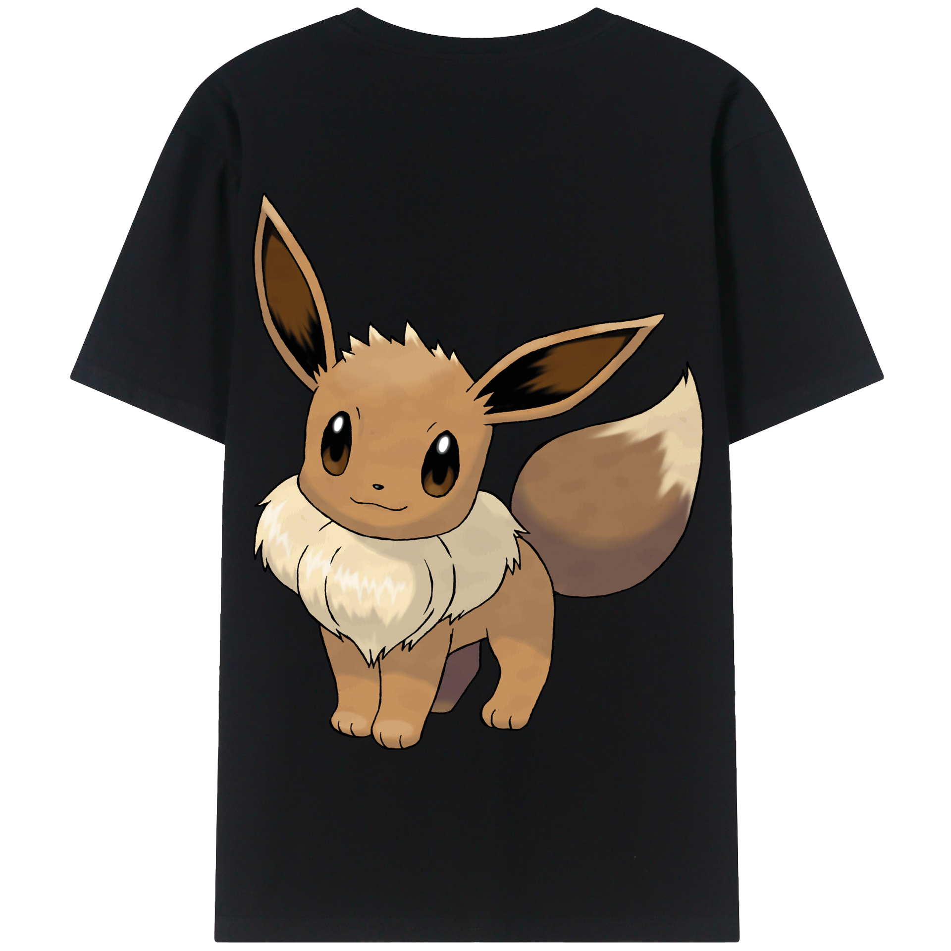 （画像用） ポケットモンスター Pokémon 綿100％半袖Tシャツ（背面プリント）