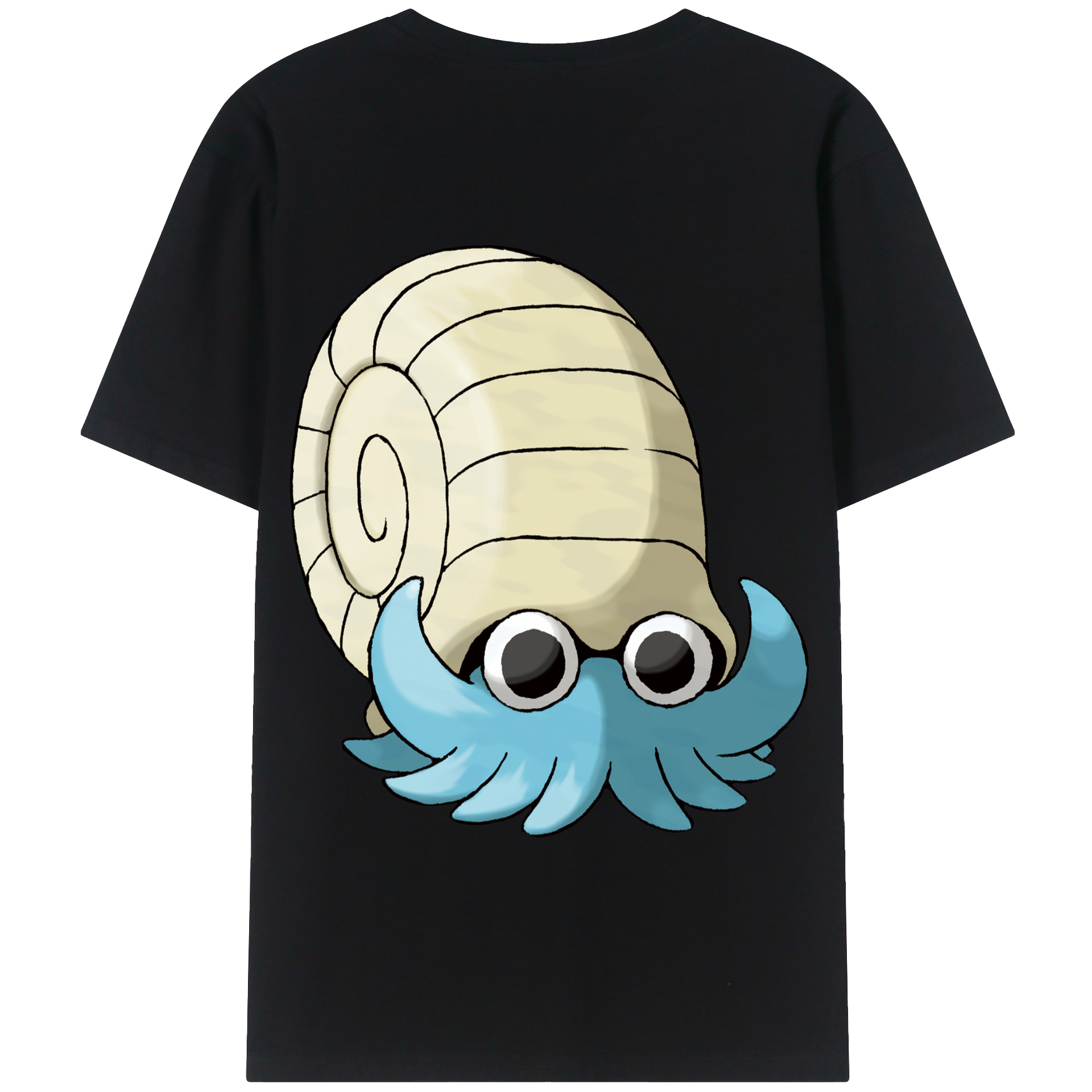 （画像用） ポケットモンスター Pokémon 綿100％半袖Tシャツ（背面プリント）