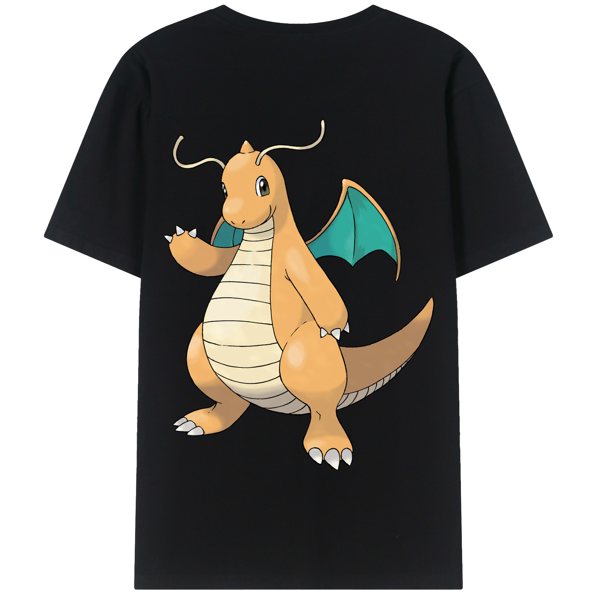 （画像用） ポケットモンスター Pokémon 綿100％半袖Tシャツ（背面プリント）