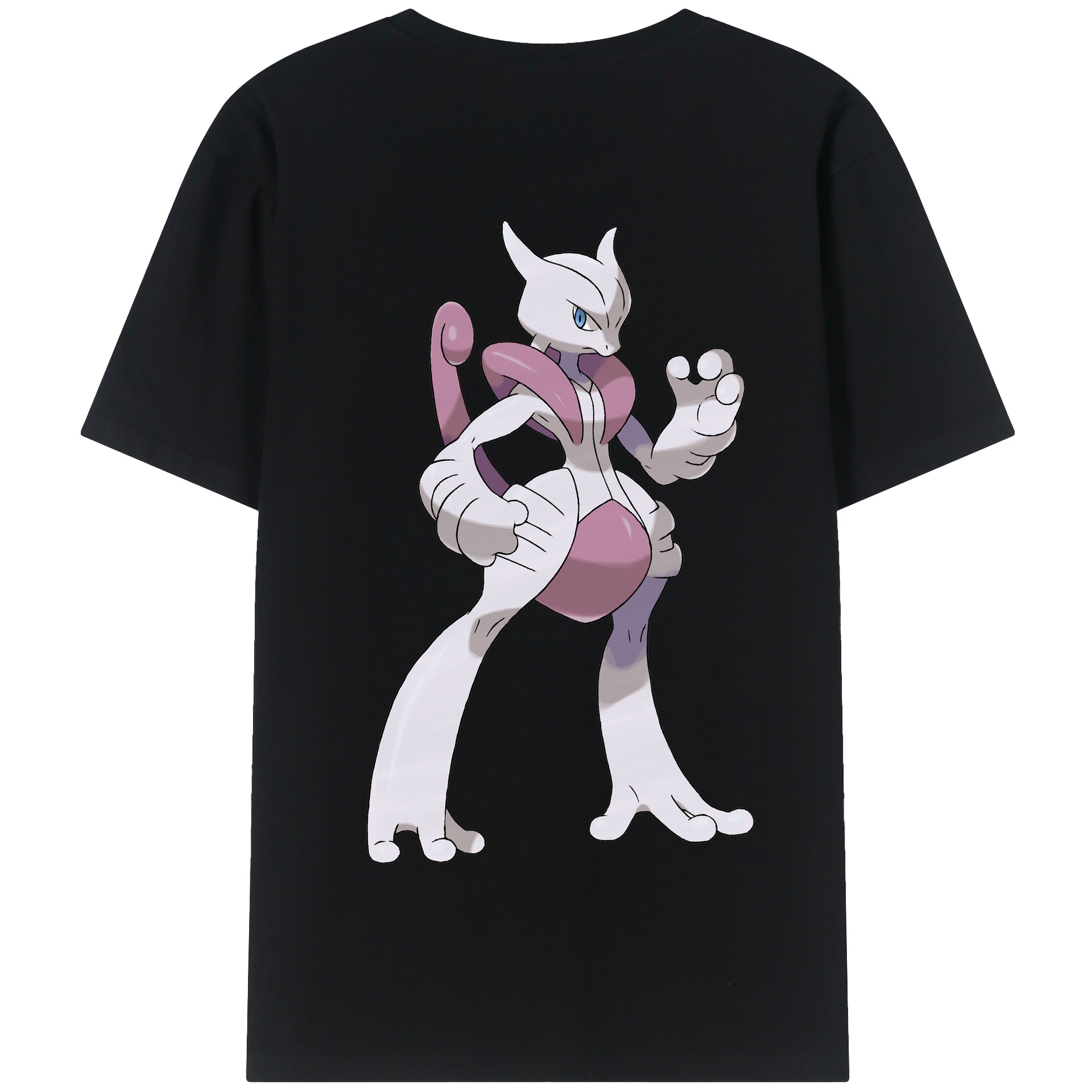 （画像用） ポケットモンスター Pokémon 綿100％半袖Tシャツ（背面プリント）