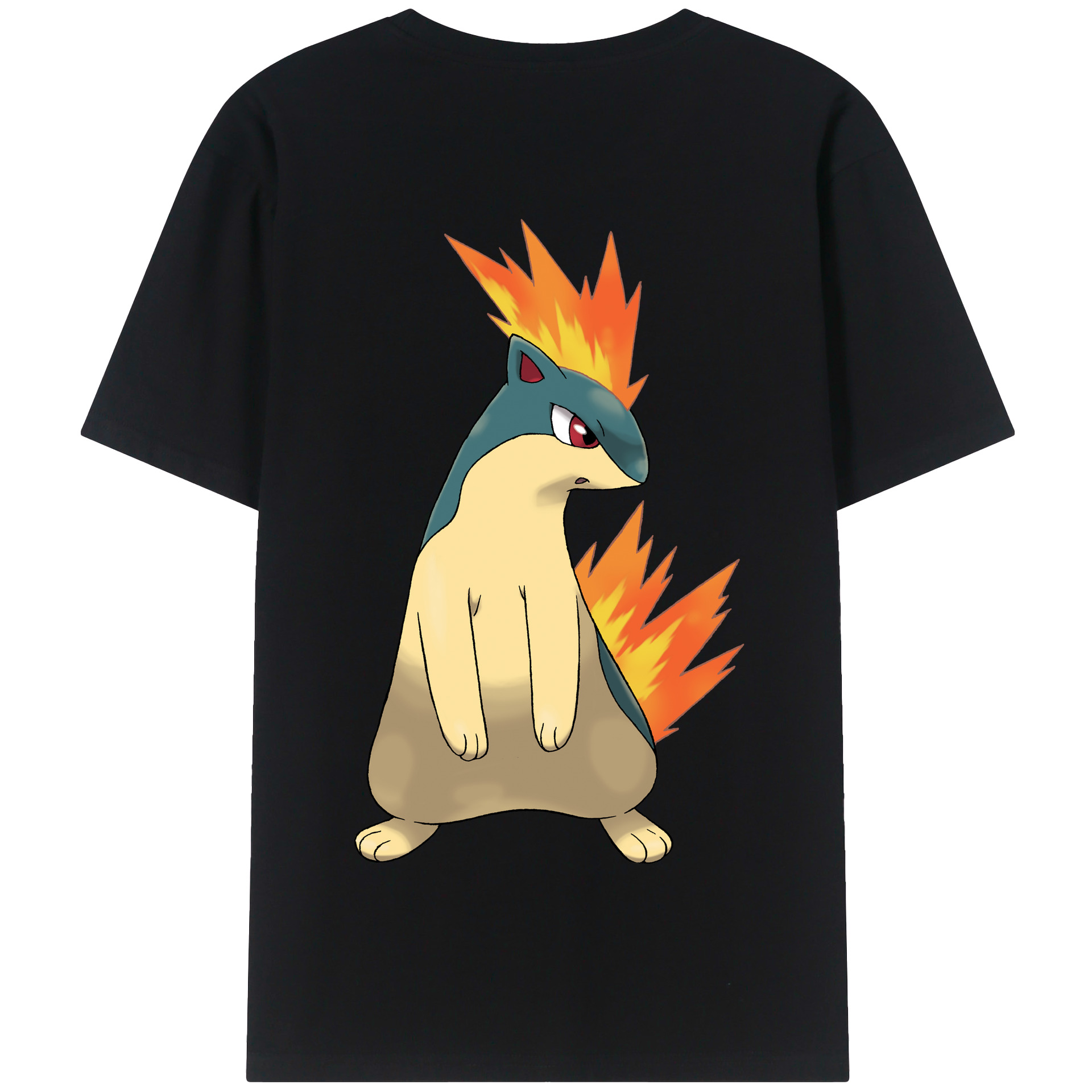 （画像用） ポケットモンスター Pokémon 綿100％半袖Tシャツ（背面プリント）