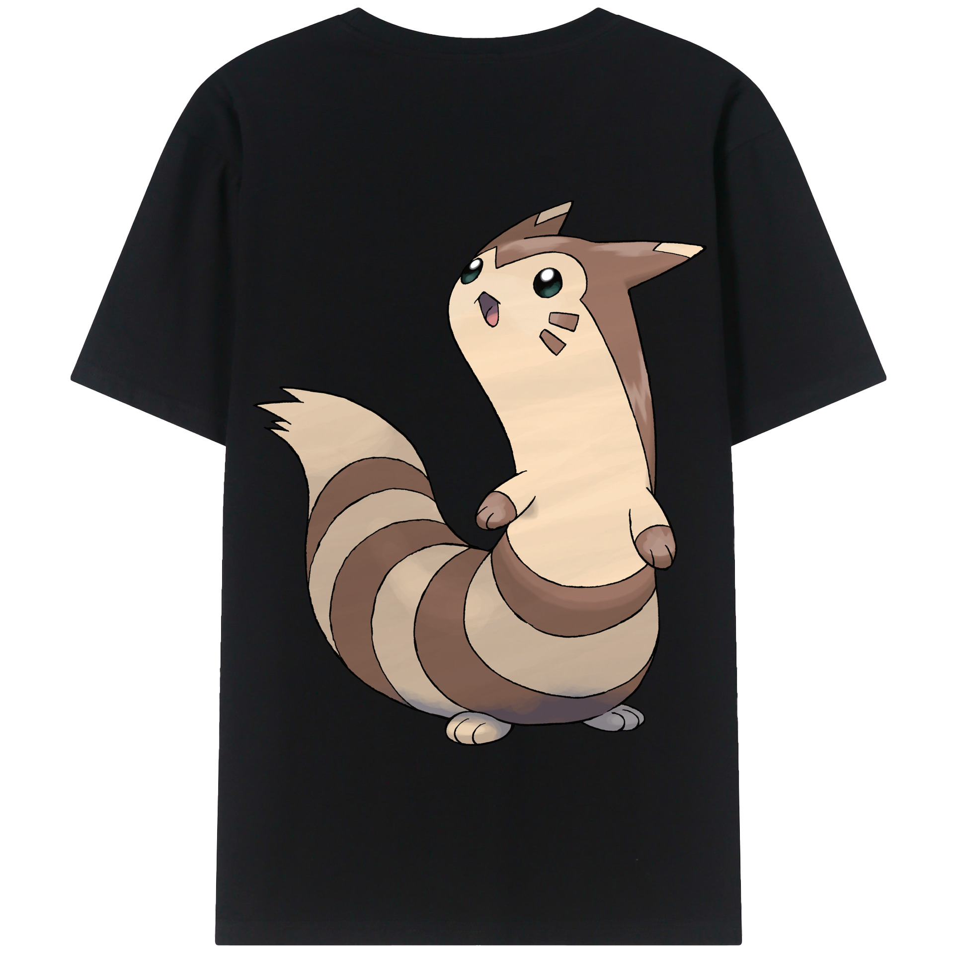 （画像用） ポケットモンスター Pokémon 綿100％半袖Tシャツ（背面プリント）